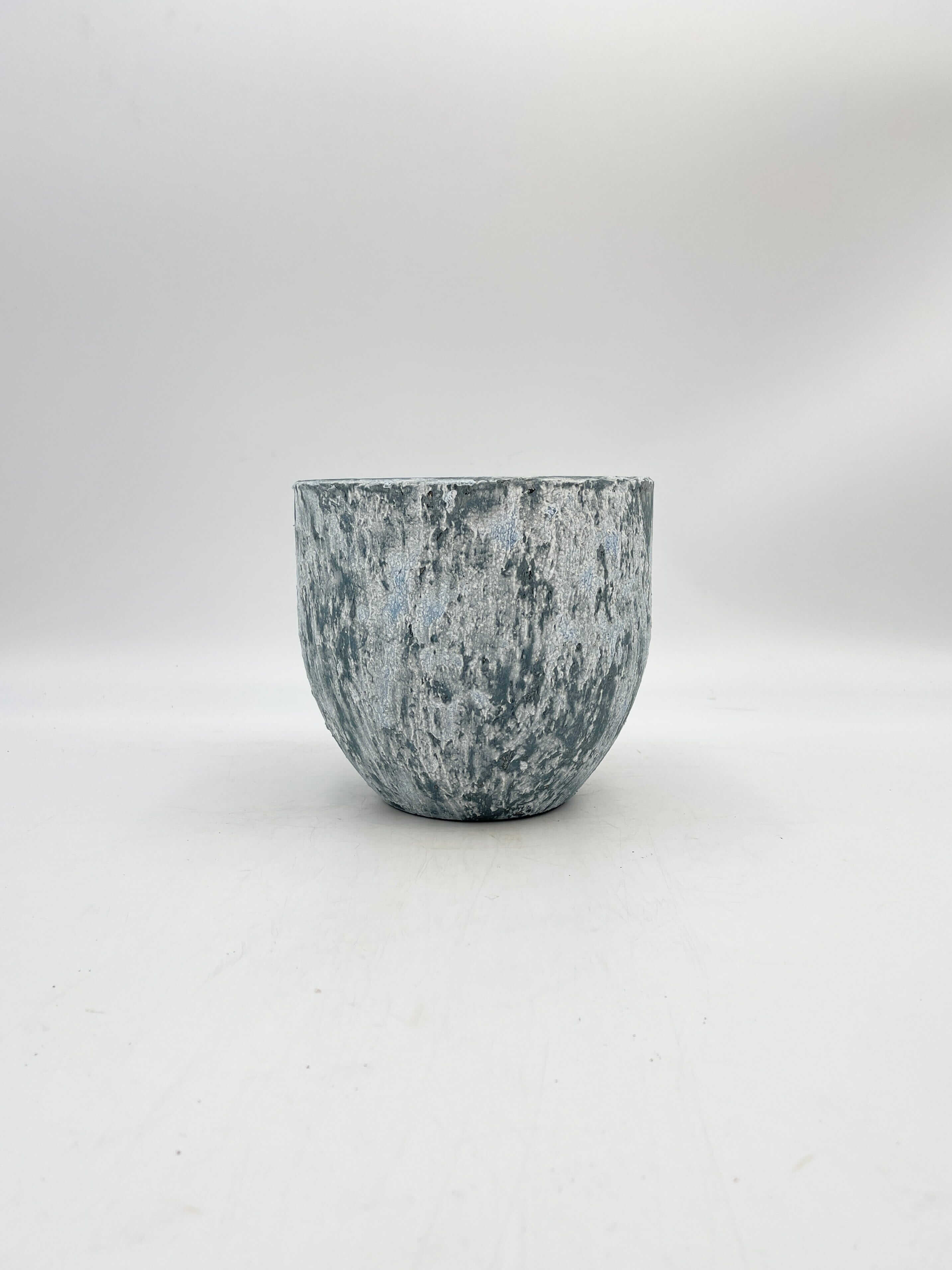 Sem Handmade Ceramic Indoor Plant Pot, Deep Blue