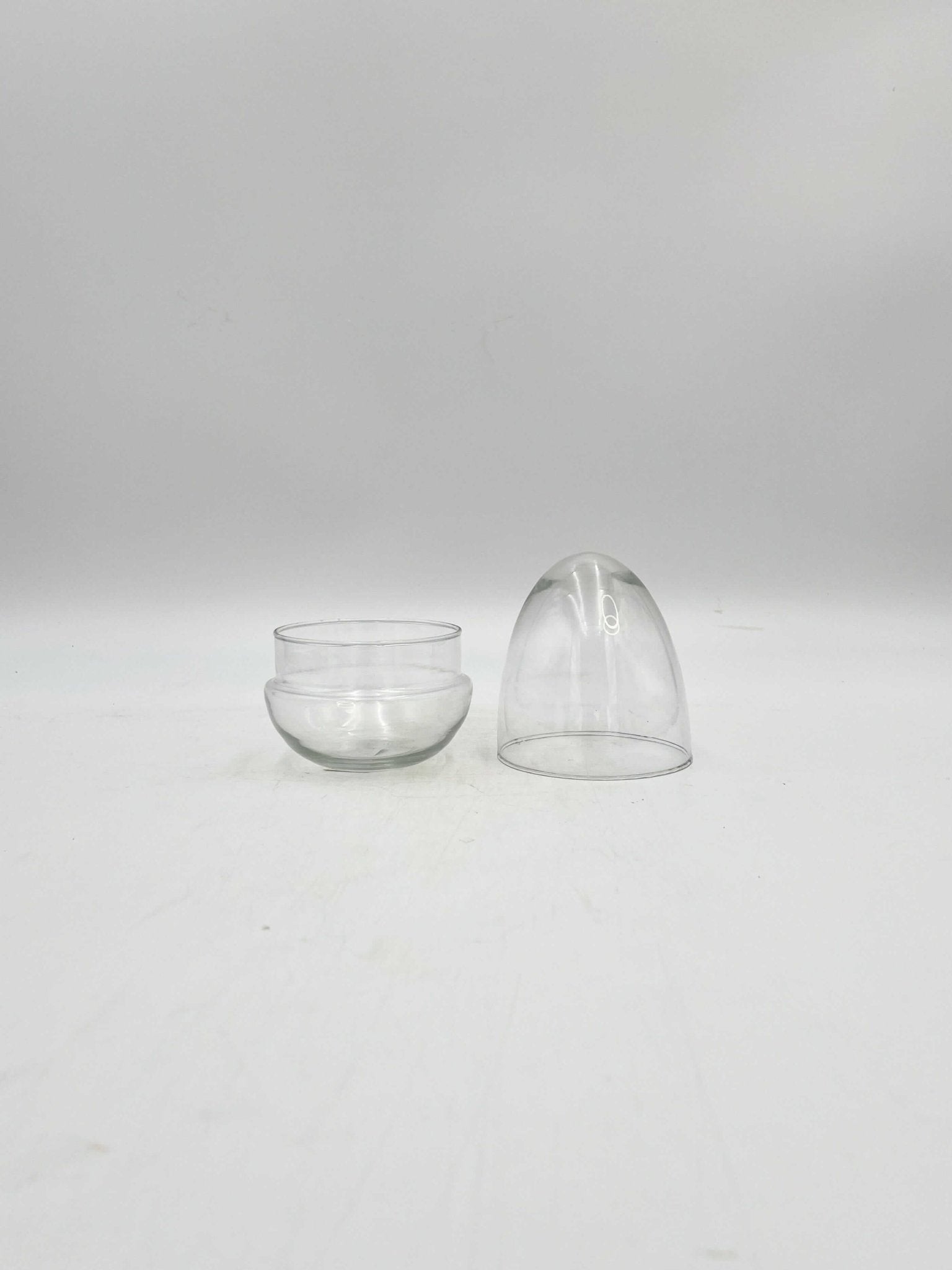 Terrarium Egg, Handmade, Recycled Glass vase, H16 cm