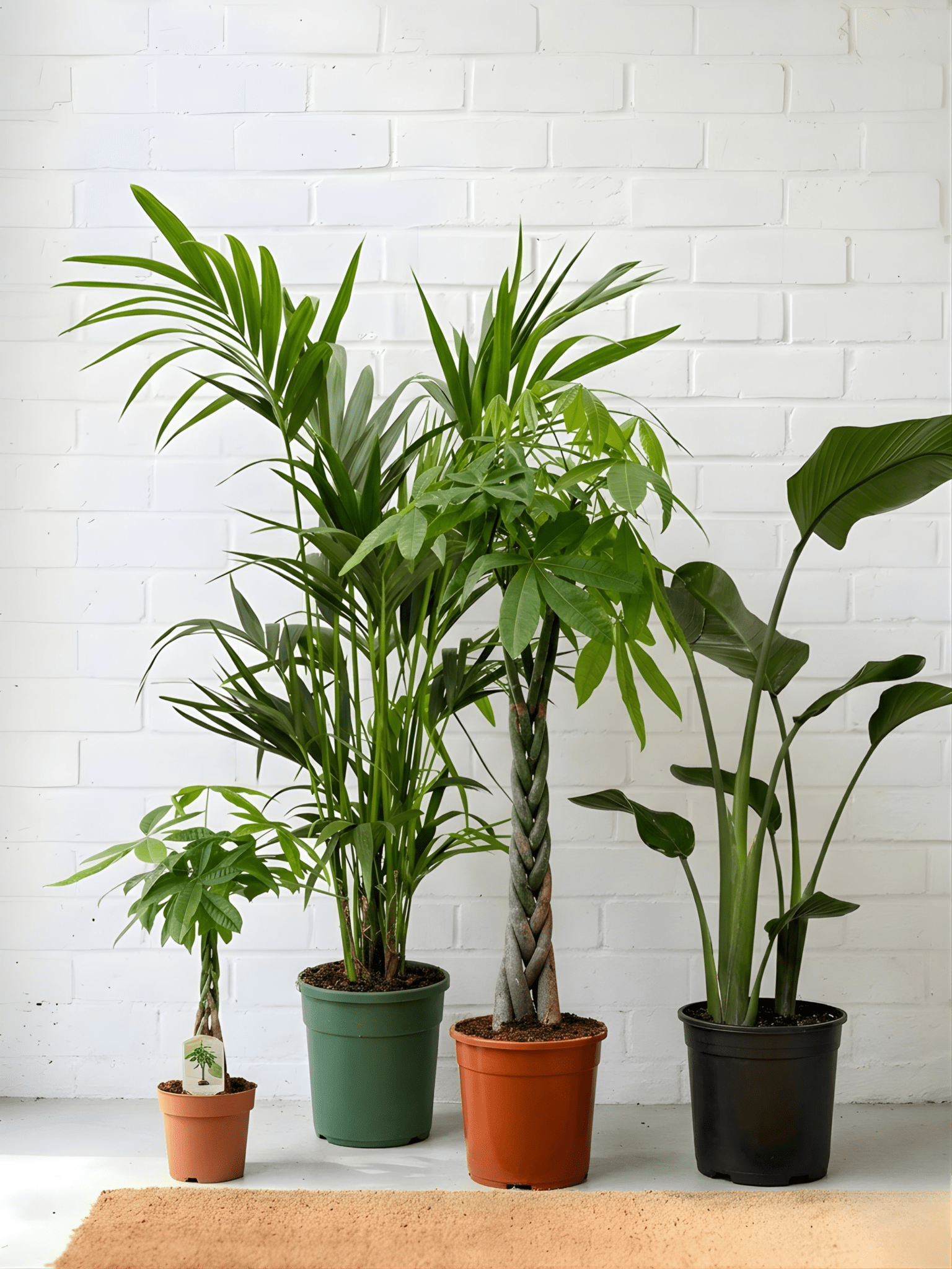 The Fortune & Growth Plant Bundle | Pachira, Kentia Palm & Bird of Paradise - Rebel Plants