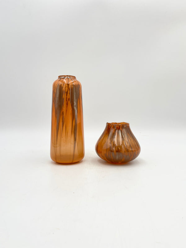 Vase Meja Splash Orange, H24cm