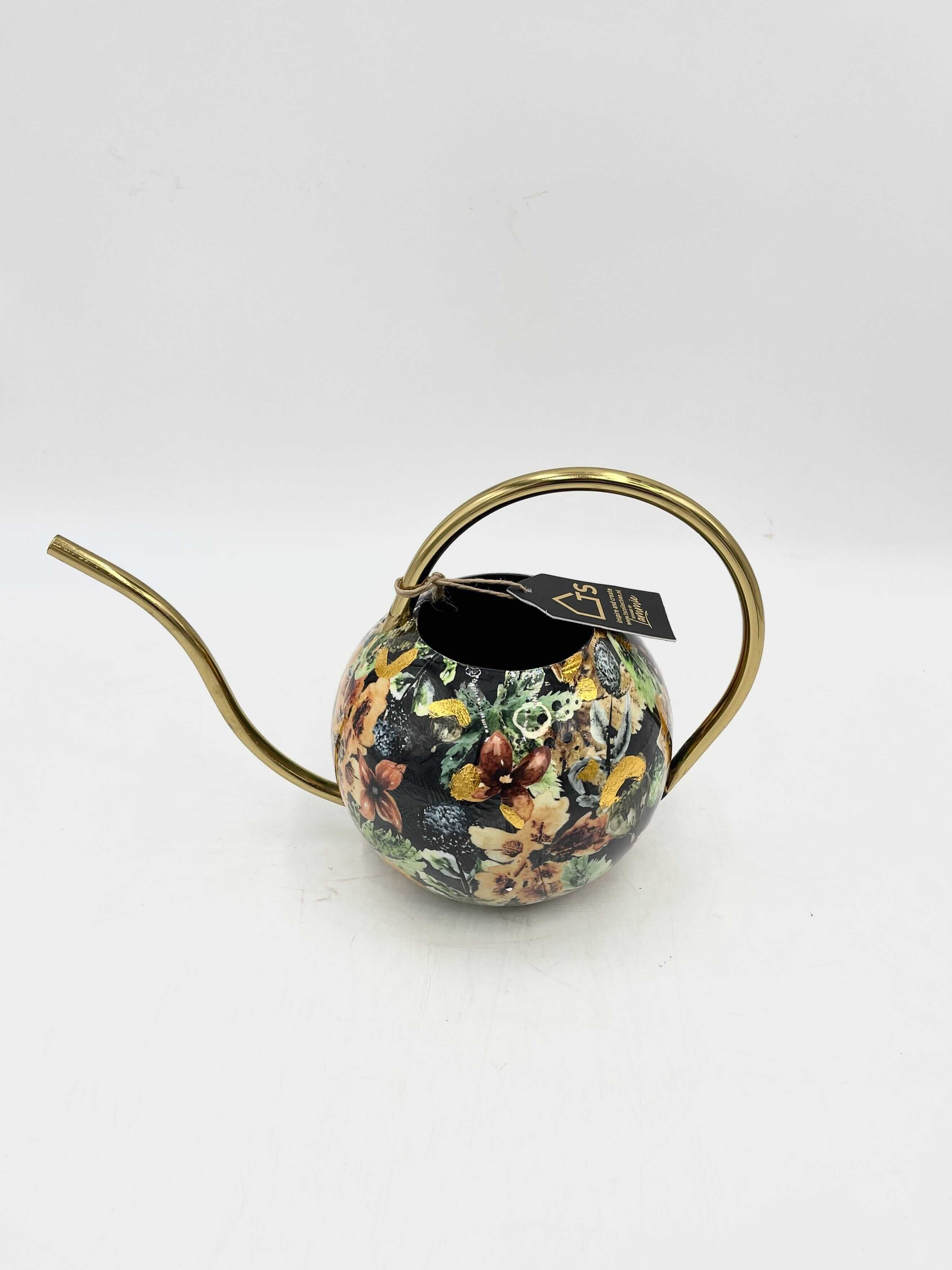 Metal Watering can by Lammie, Berry blue, H30cm, Handmade