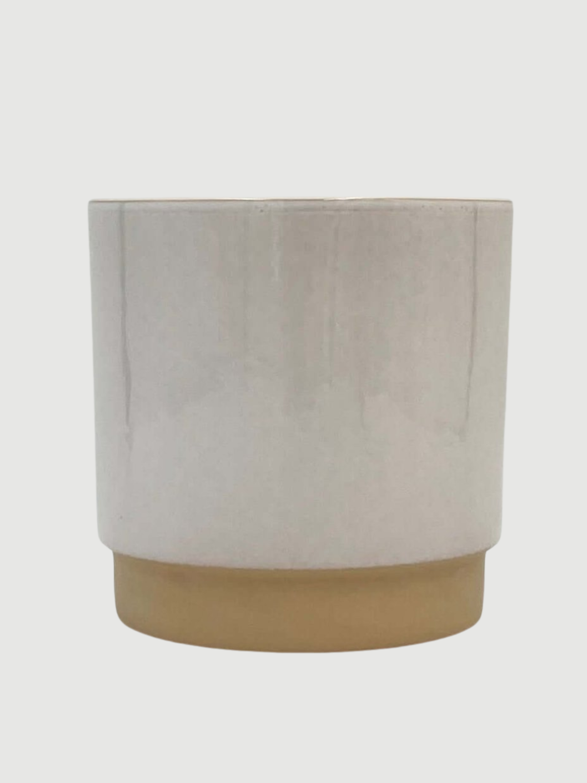 White Ceramic Plant Pot, Eno Collection in Multiple Sizes - Rebel Plants