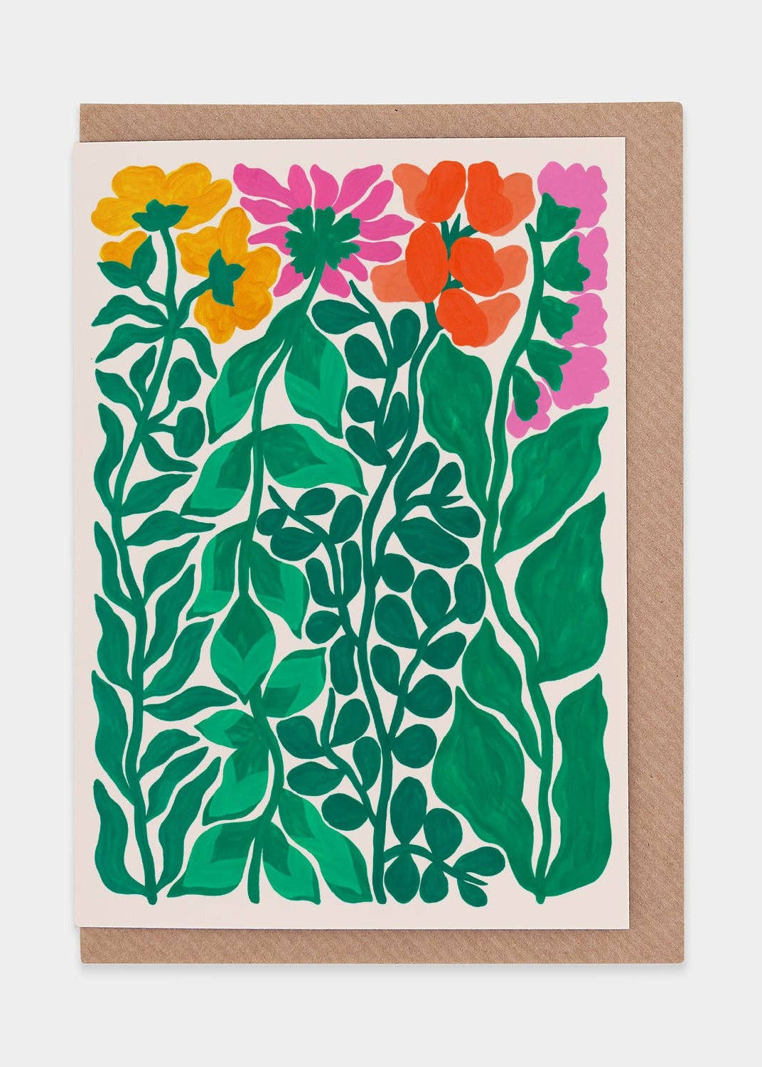 Wildflower Regeneration WWF Greetings Card - Rebel Plants