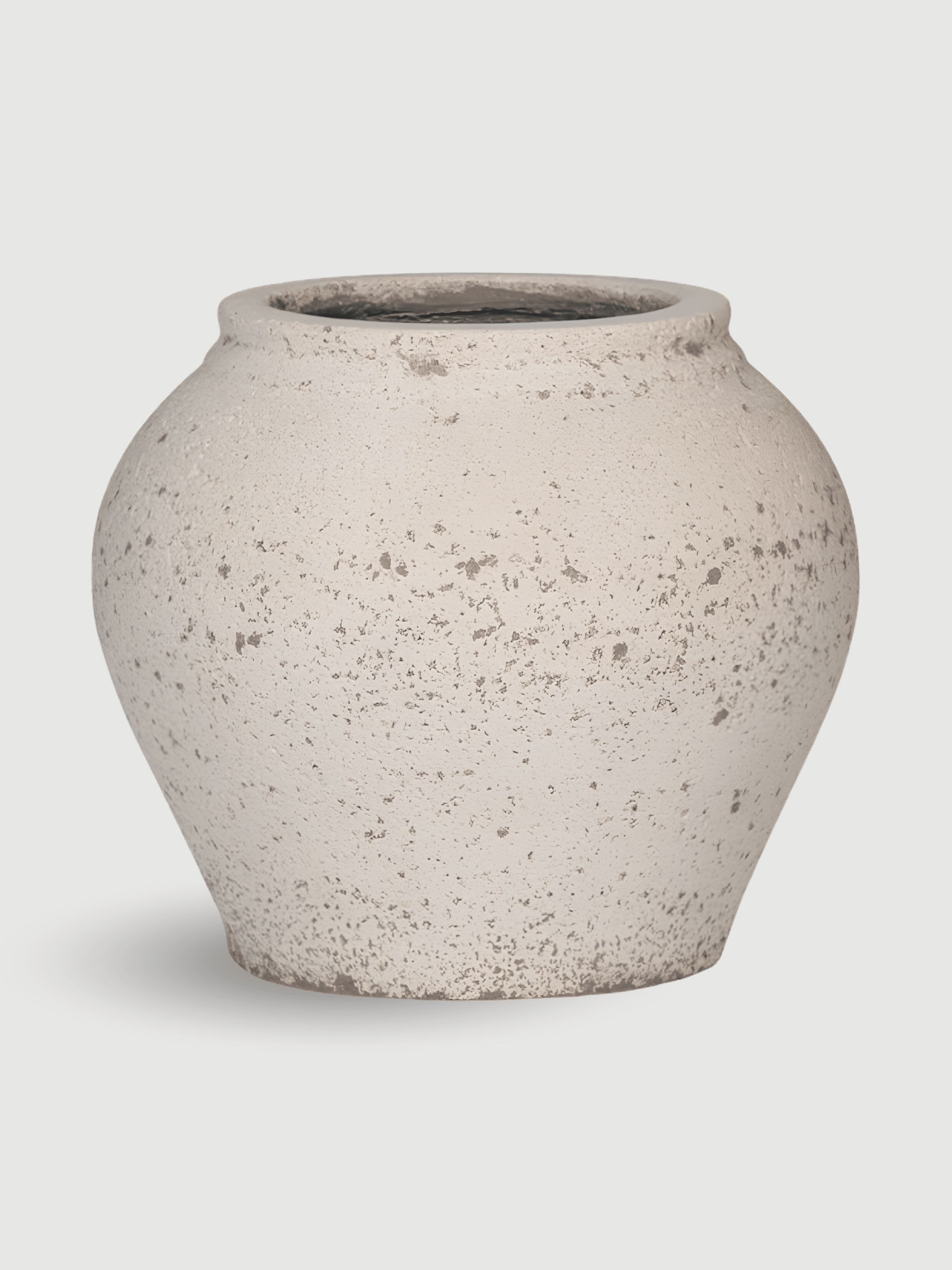 Zeus Plant Pot, Chalk White, Indoor & Outdoor Mediterranean Collection - Rebel Plants