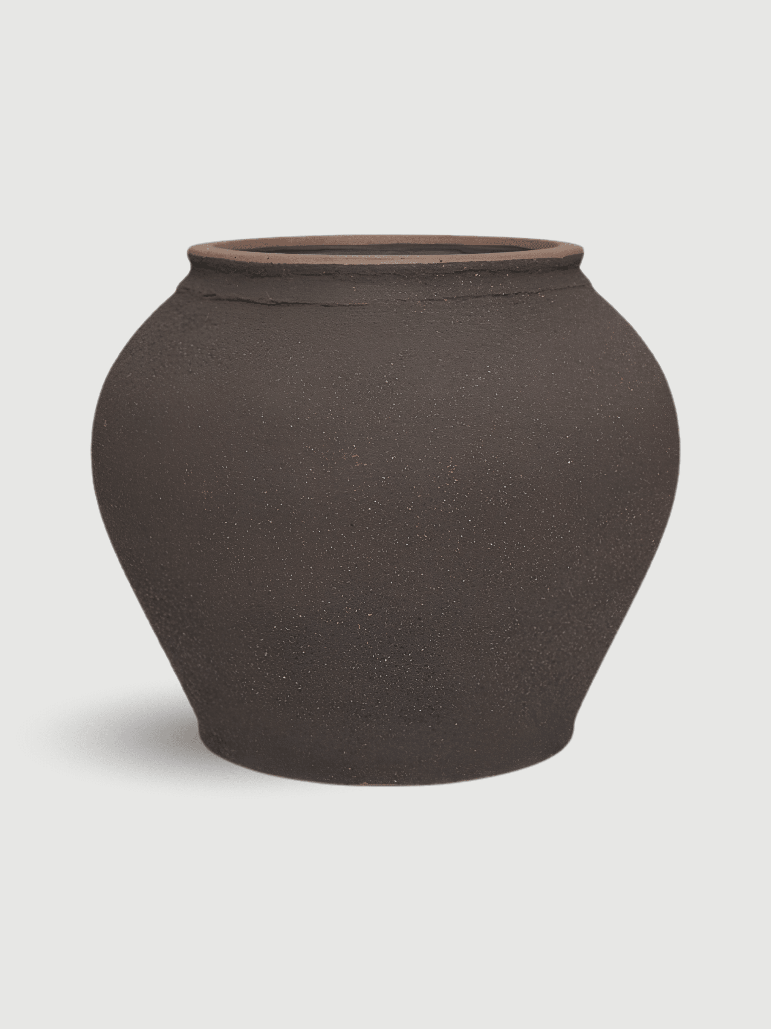 Zeus Plant Pot, Umber Brown, Indoor & Outdoor Mediterranean Collection - Rebel Plants