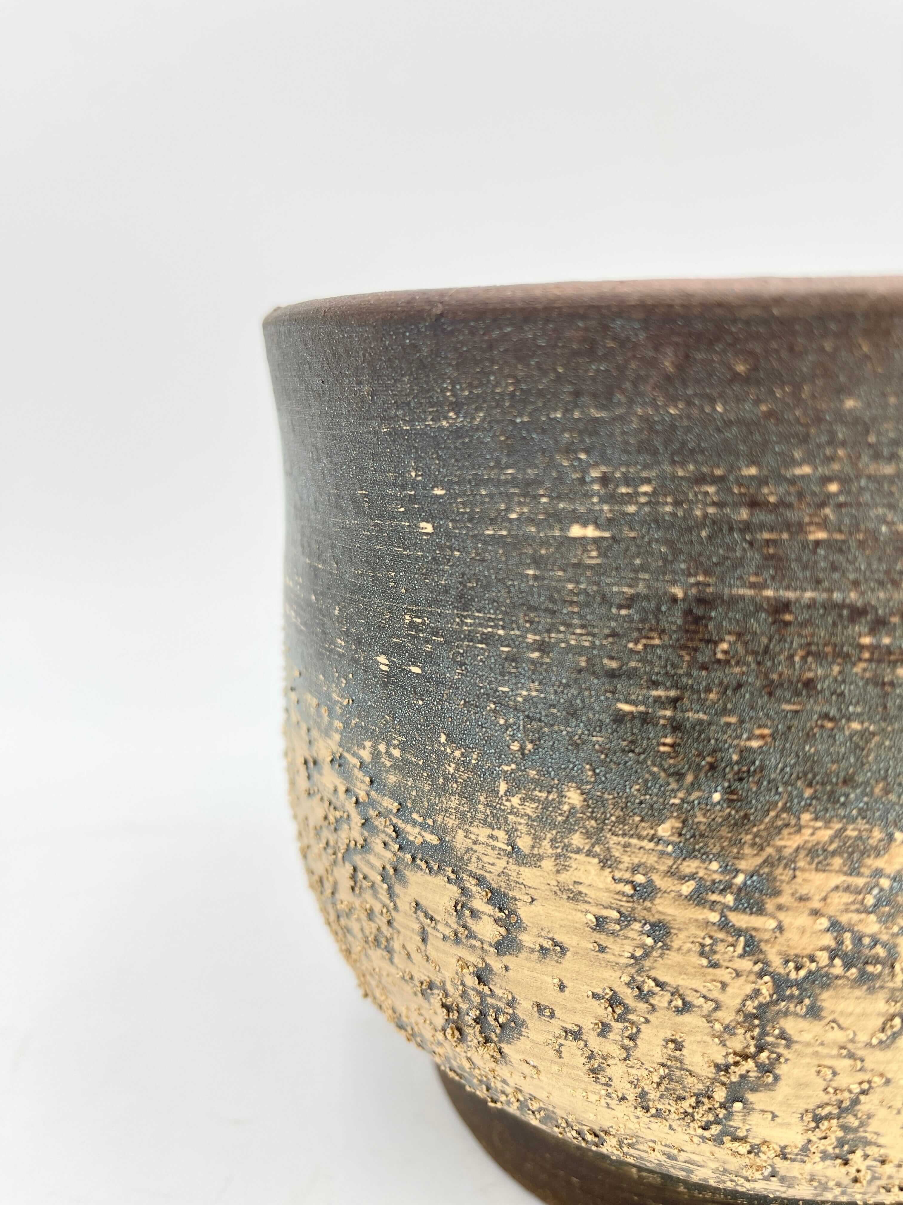 Aico Large Ceramic Plant Pots, Blue, House Plant Pot in Multiple Sizes