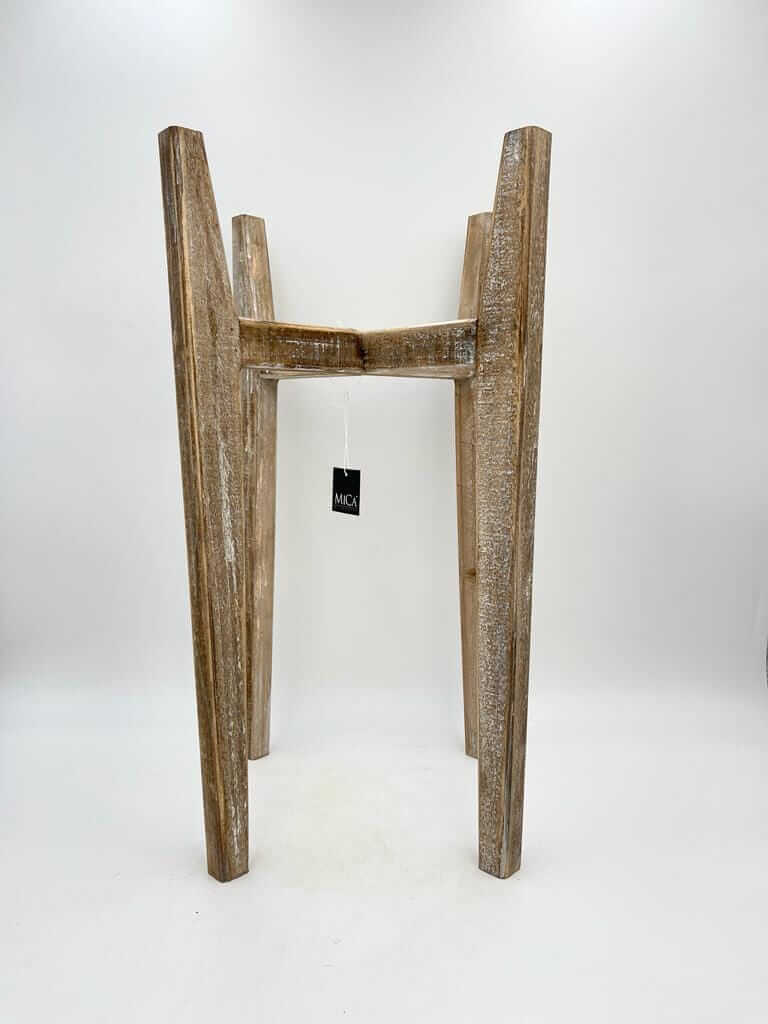 Ascot Wood Plant Stand, Light Brown, H38cm
