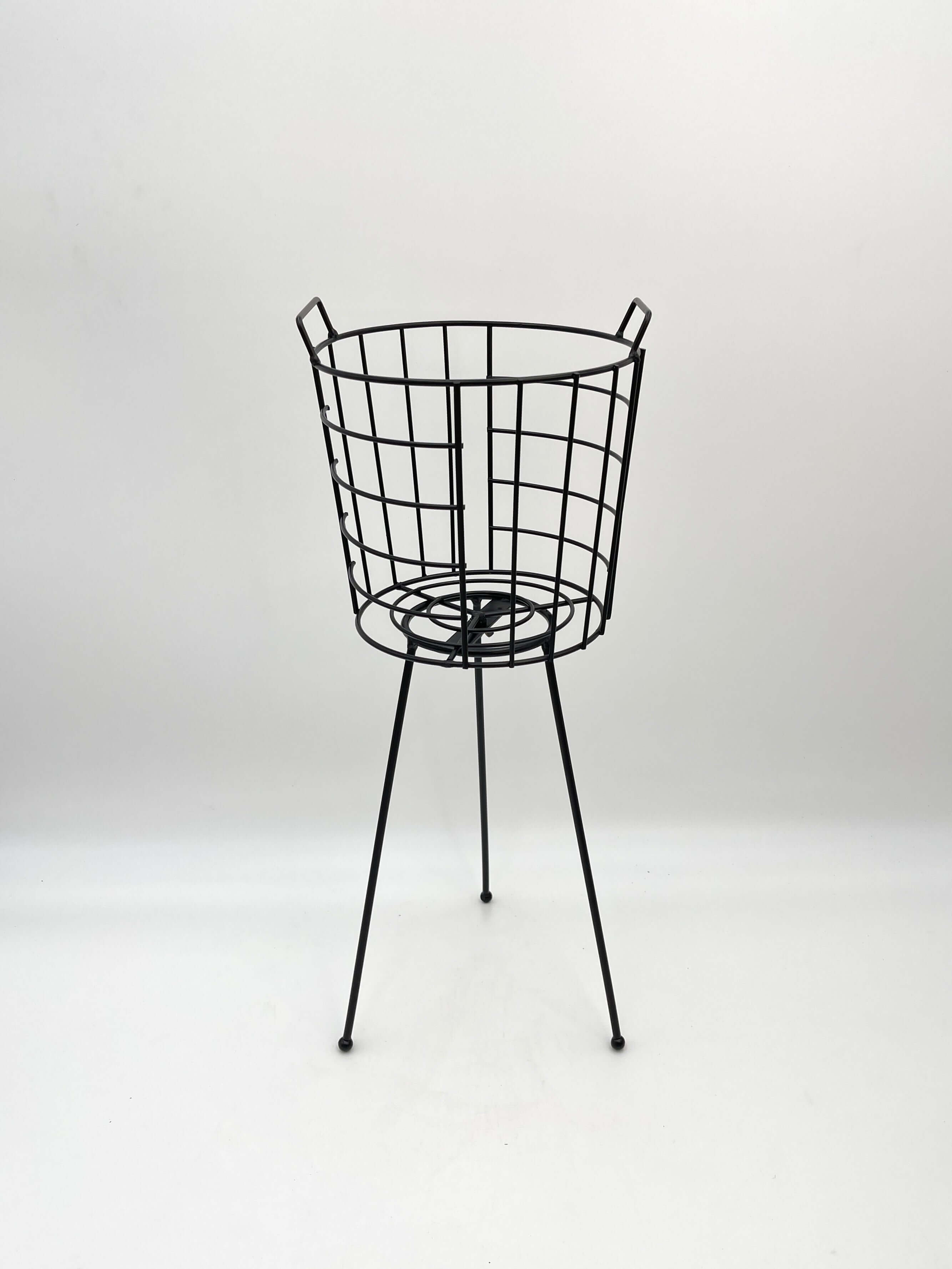 Black Metal Plant Stand, D19cm