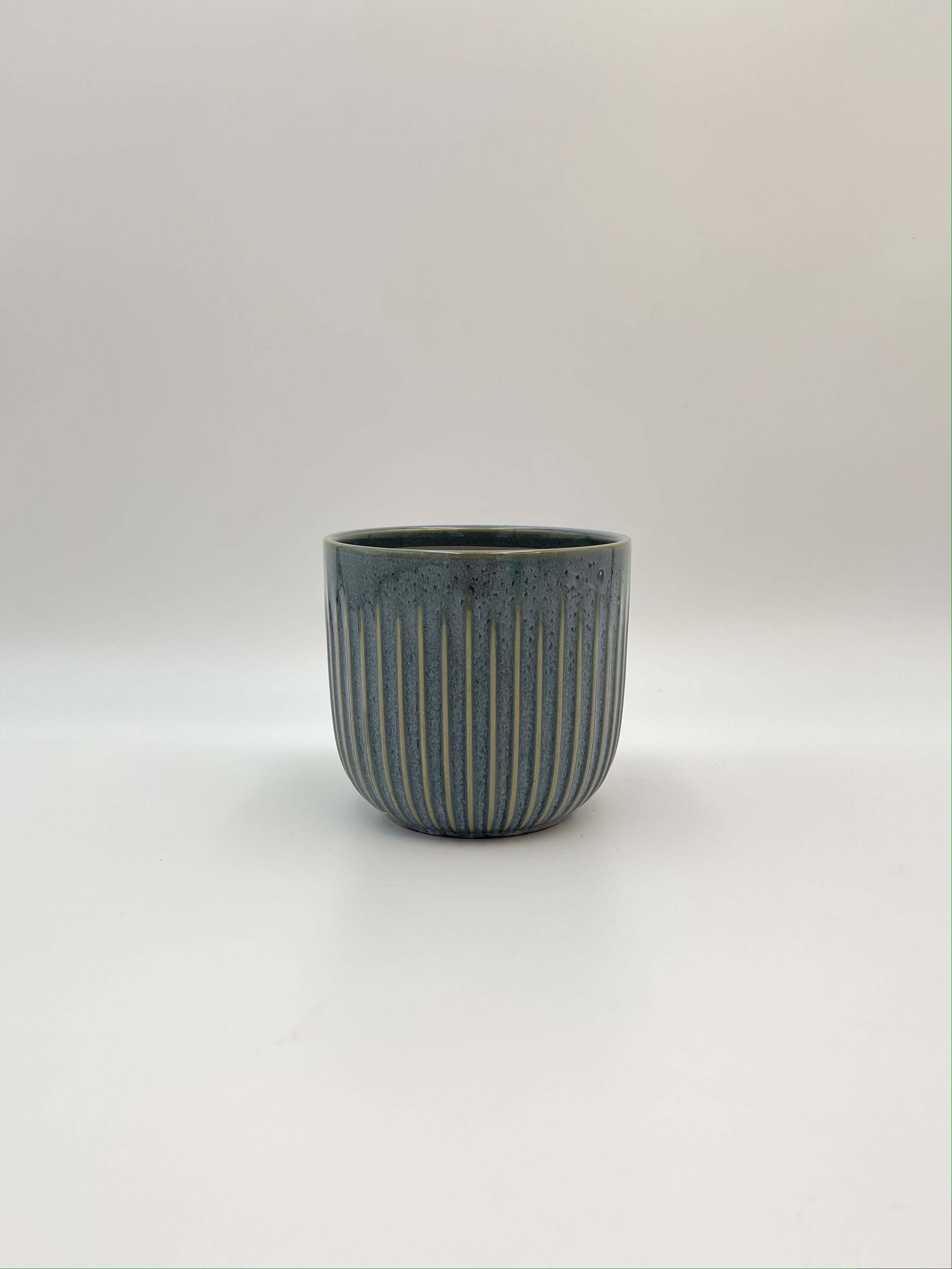 Boss Ceramic Plant Pots, Blue