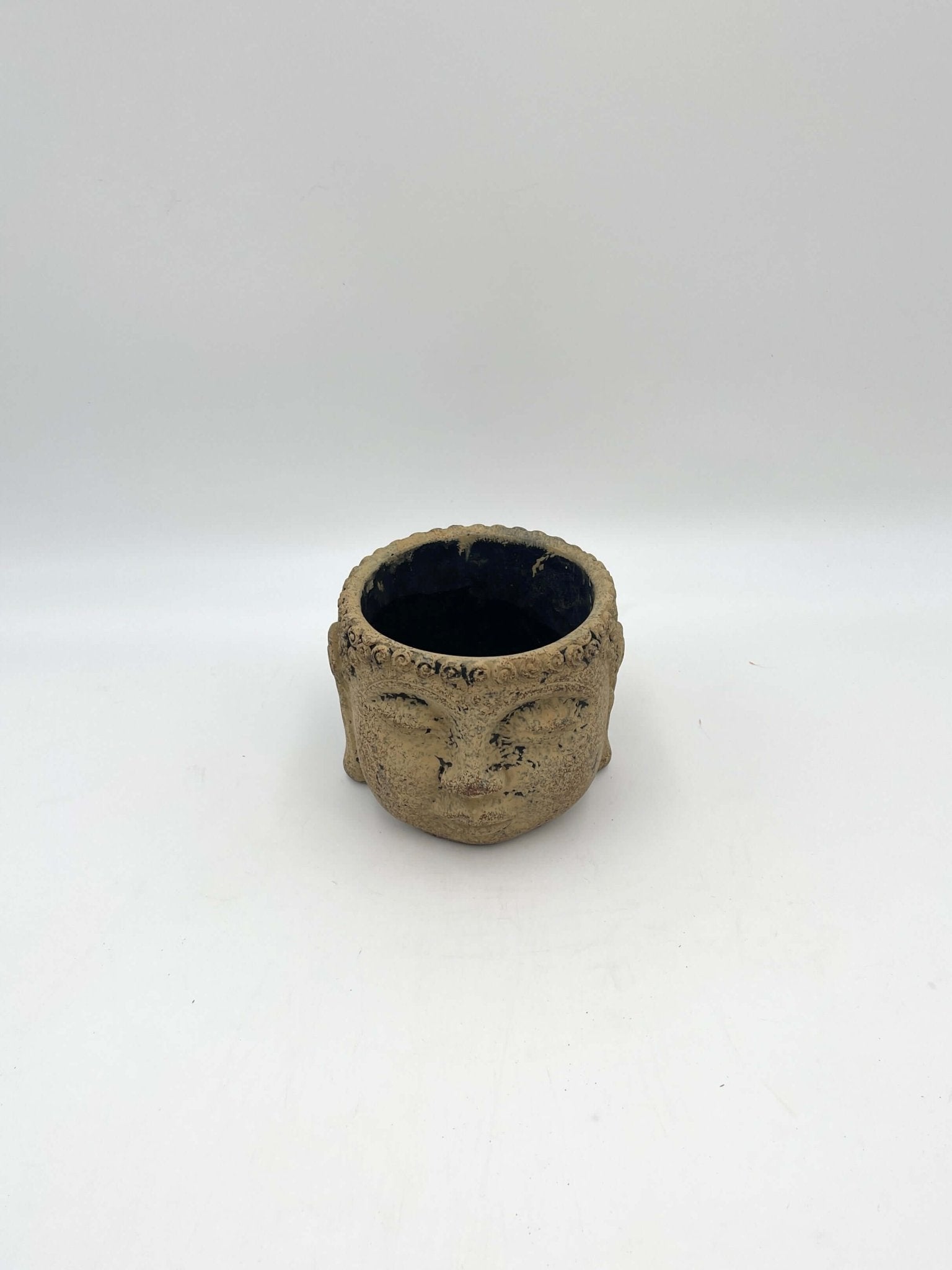 Buddha Camel Indoor Plant Pot, D13cm, Handmade