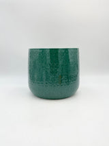 Emerald Ceramic Indoor Plant Pots, Green