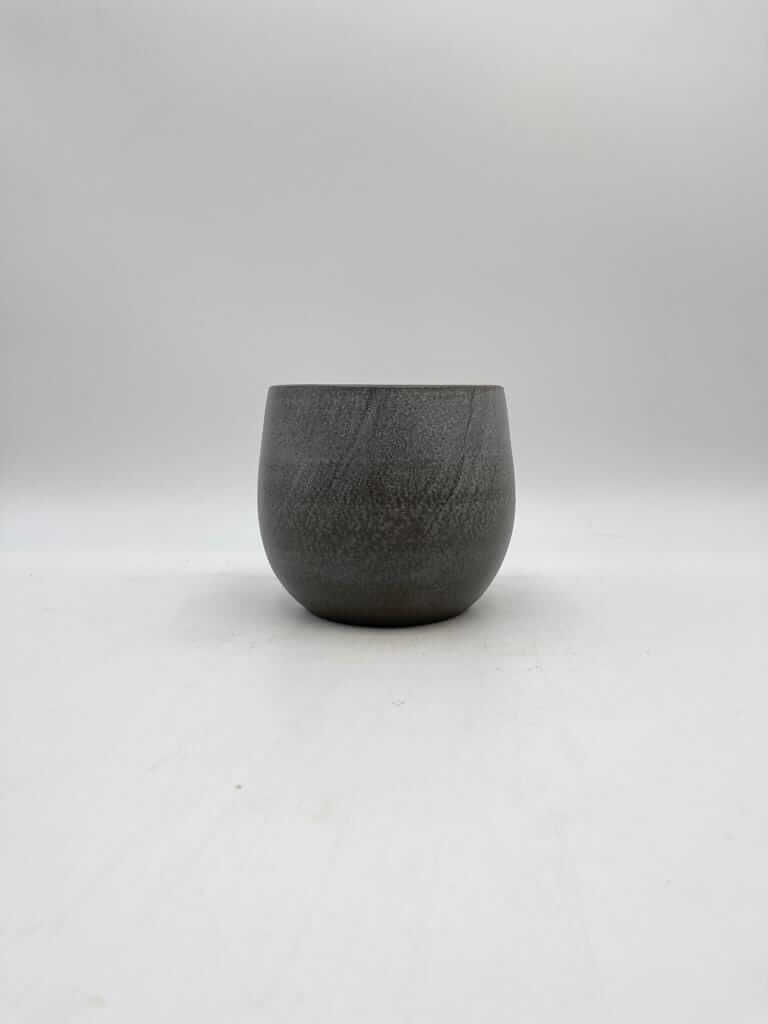 Esra Ceramic Plant Pots, Mystic Grey, Handmade