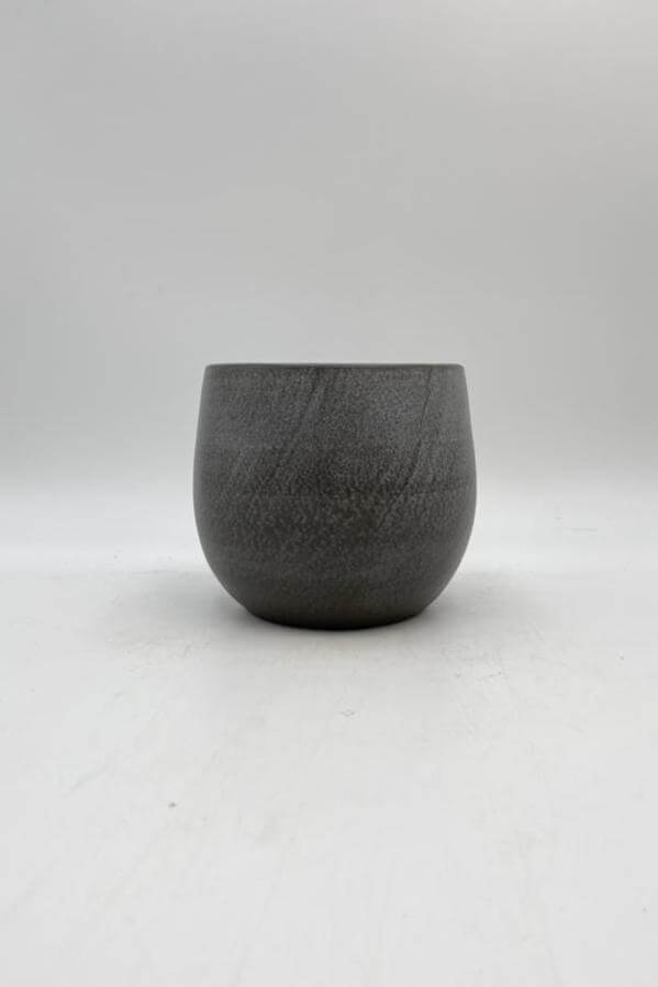 Esra Ceramic Plant Pots, Mystic Grey, Handmade