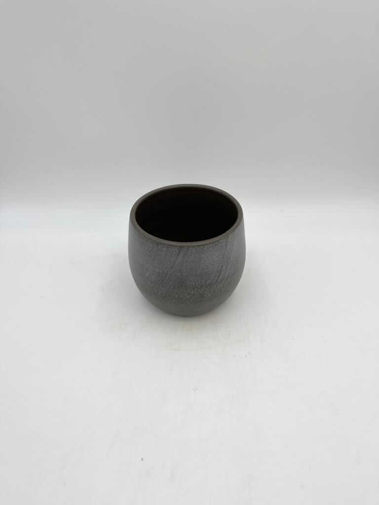 Esra Ceramic Plant Pots, Mystic Grey, Handmade