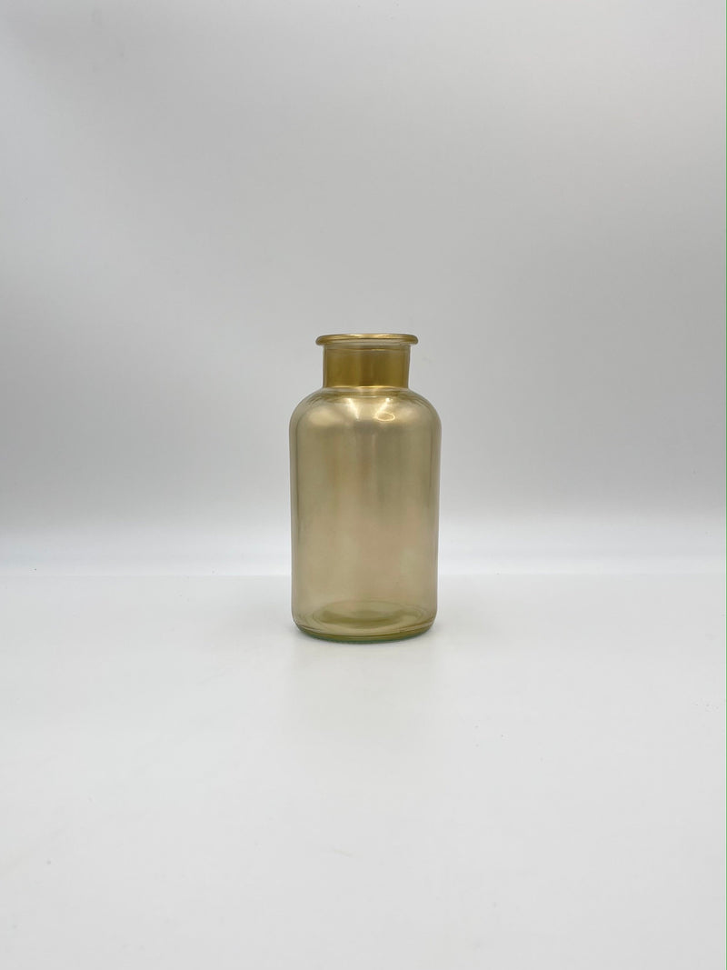 Glass Vases, Flower Bottle H20cm