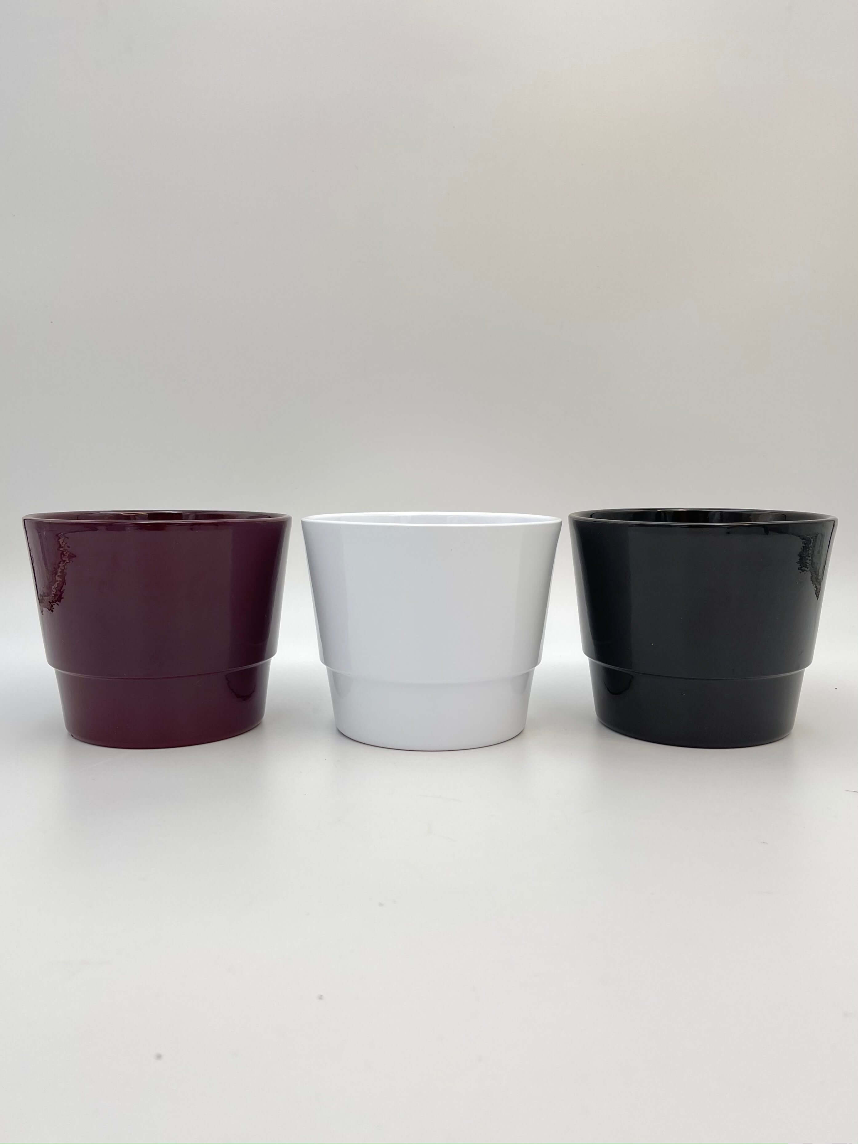 Red Violet Ceramic Plant Pot, D14.5