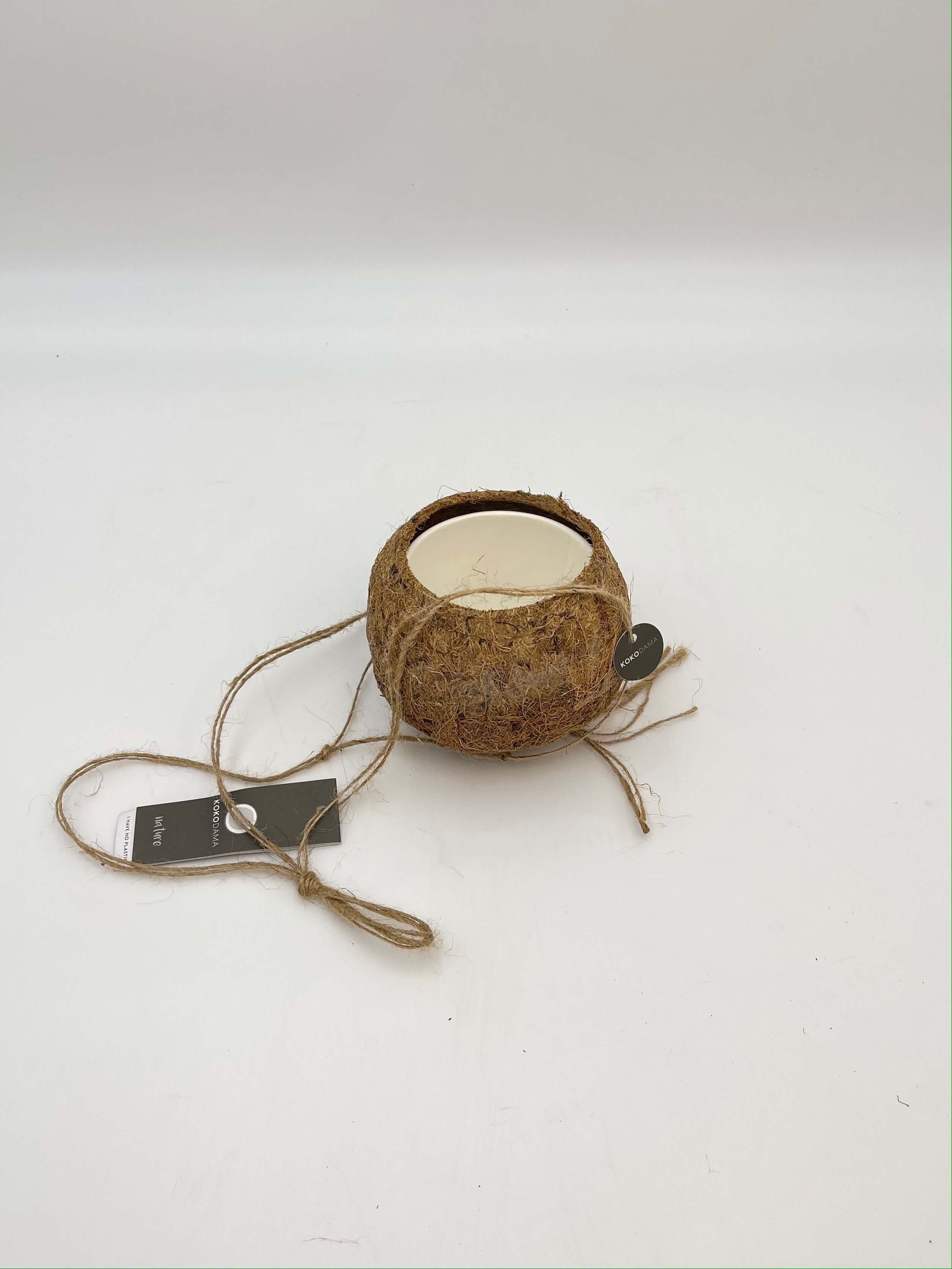 Kokedama Hanging Plant Pots, Coconut Fibre