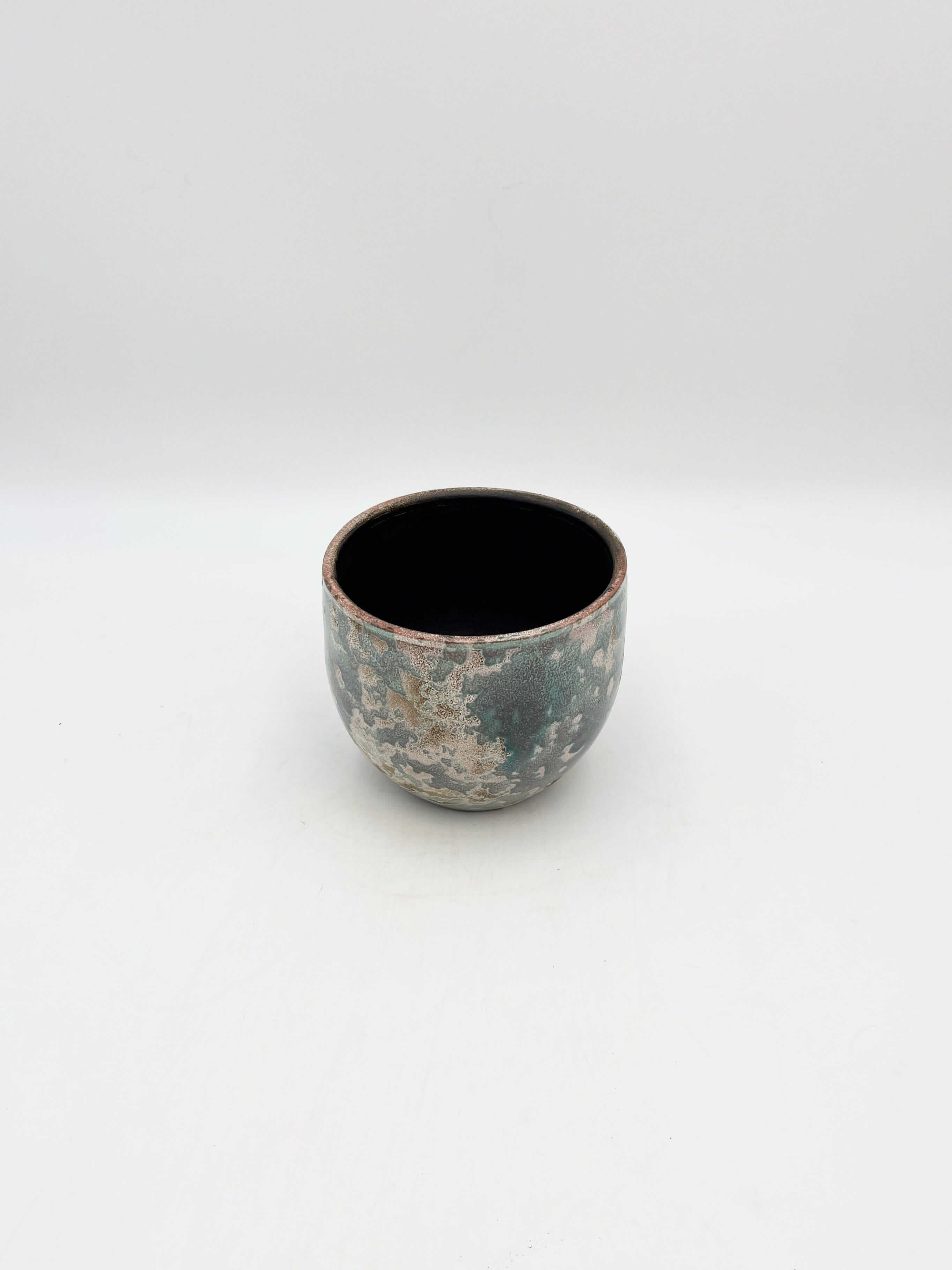 Luuk Mason Handmade Plant Pot, Green, D15cm