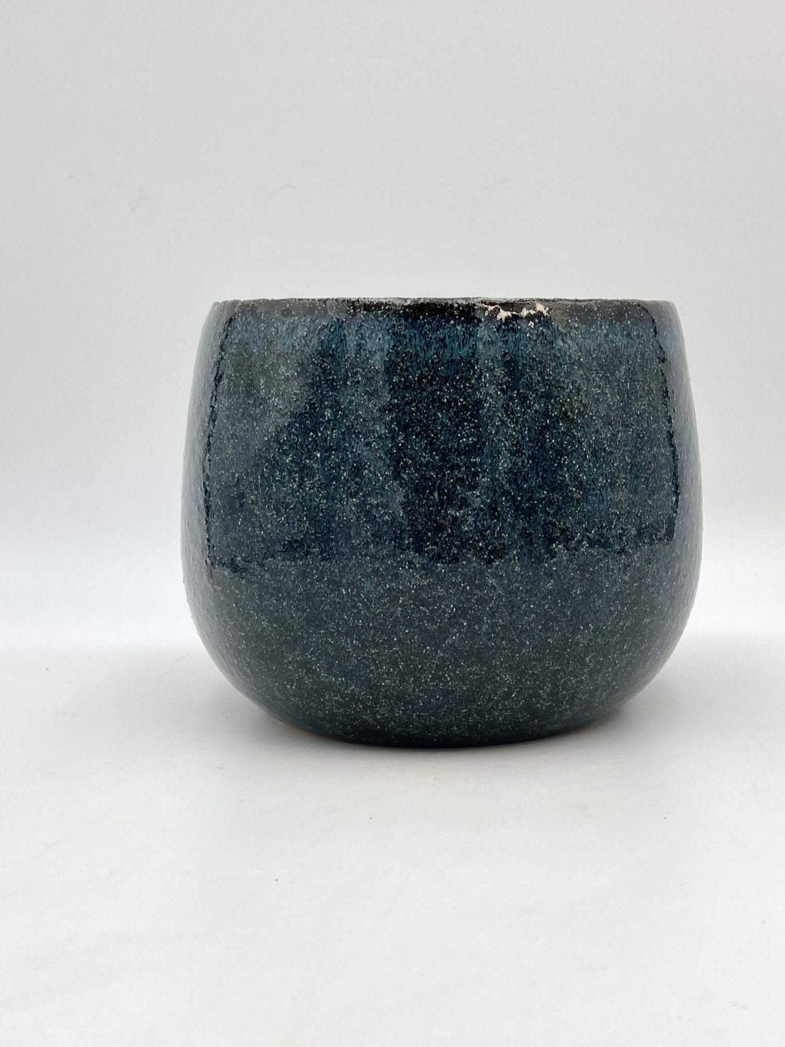 Odile Handmade Ceramic Plant Pots, Blue, House Plant Pot in Multiple Sizes