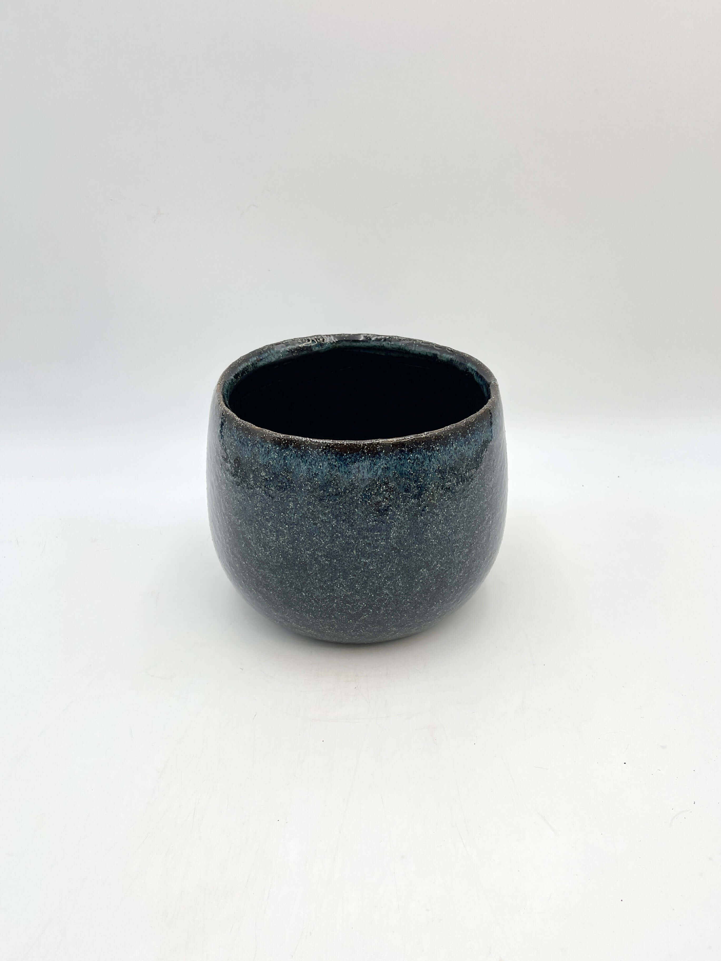 Odile Handmade Ceramic Plant Pots, Blue