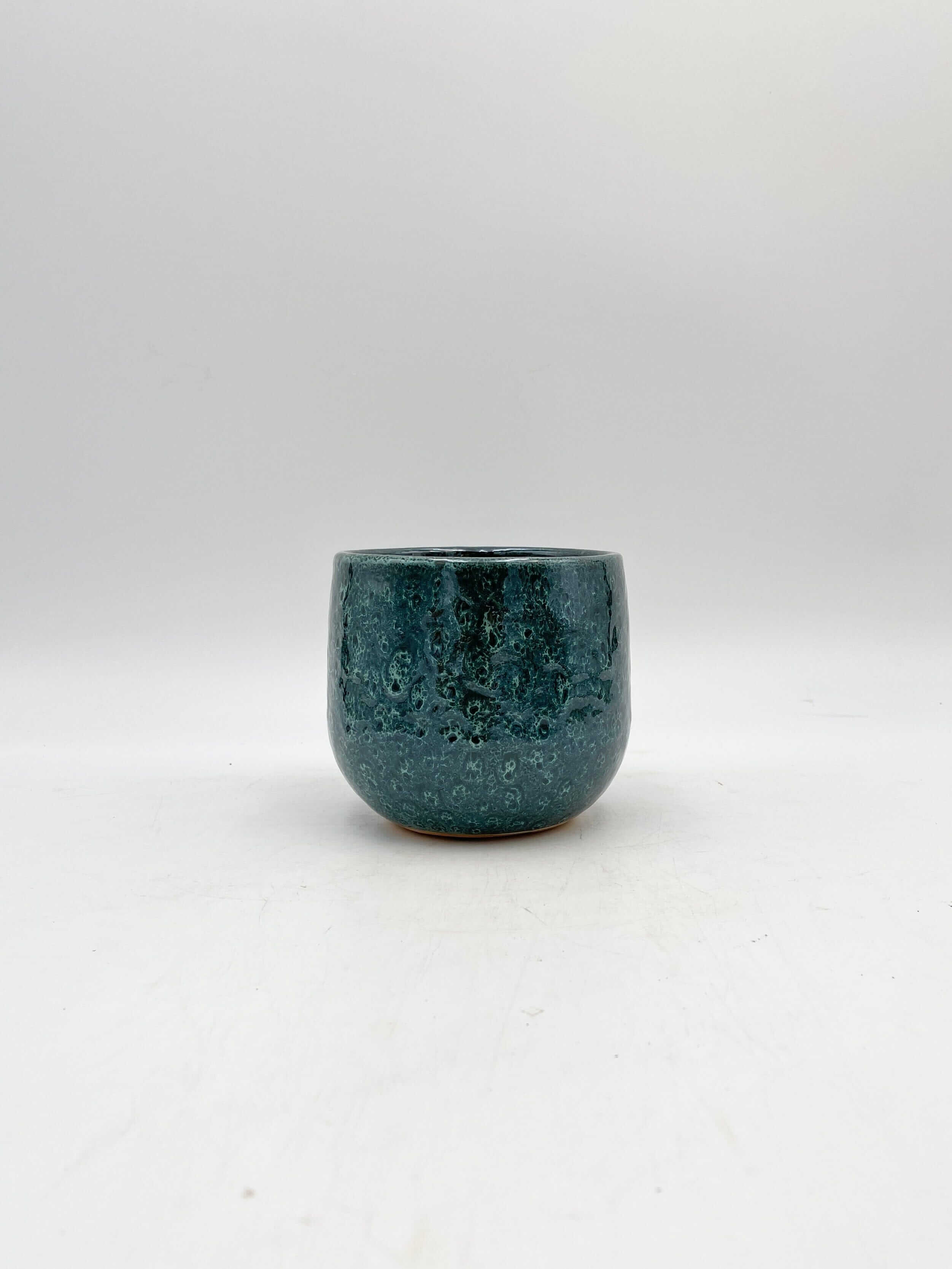 Paola Handmade, Ceramic Plant Pots, Turquoise House Plant Pot in Multiple Sizes