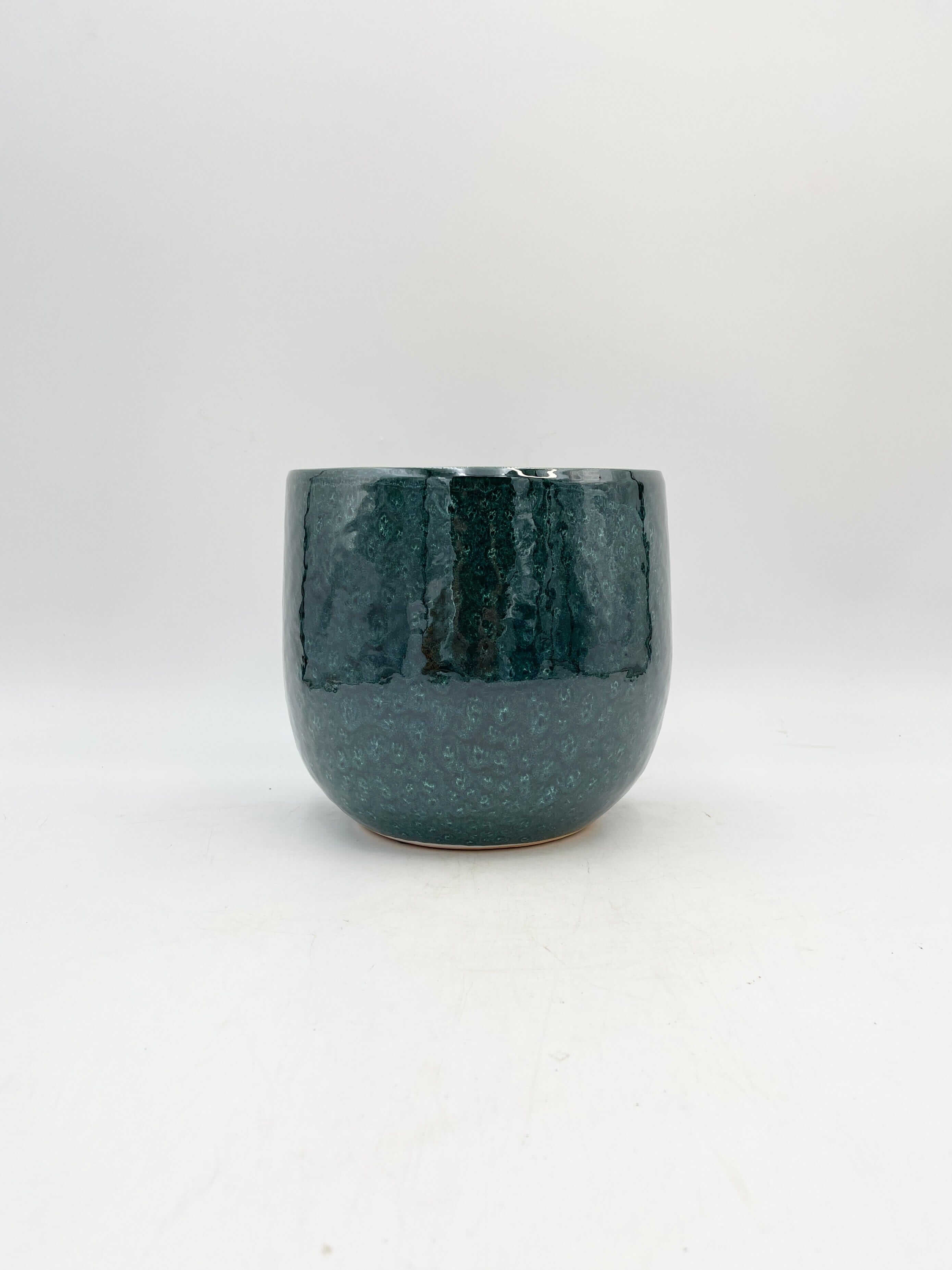 Paola Handmade, Ceramic Plant Pots, Turquoise House Plant Pot in Multiple Sizes