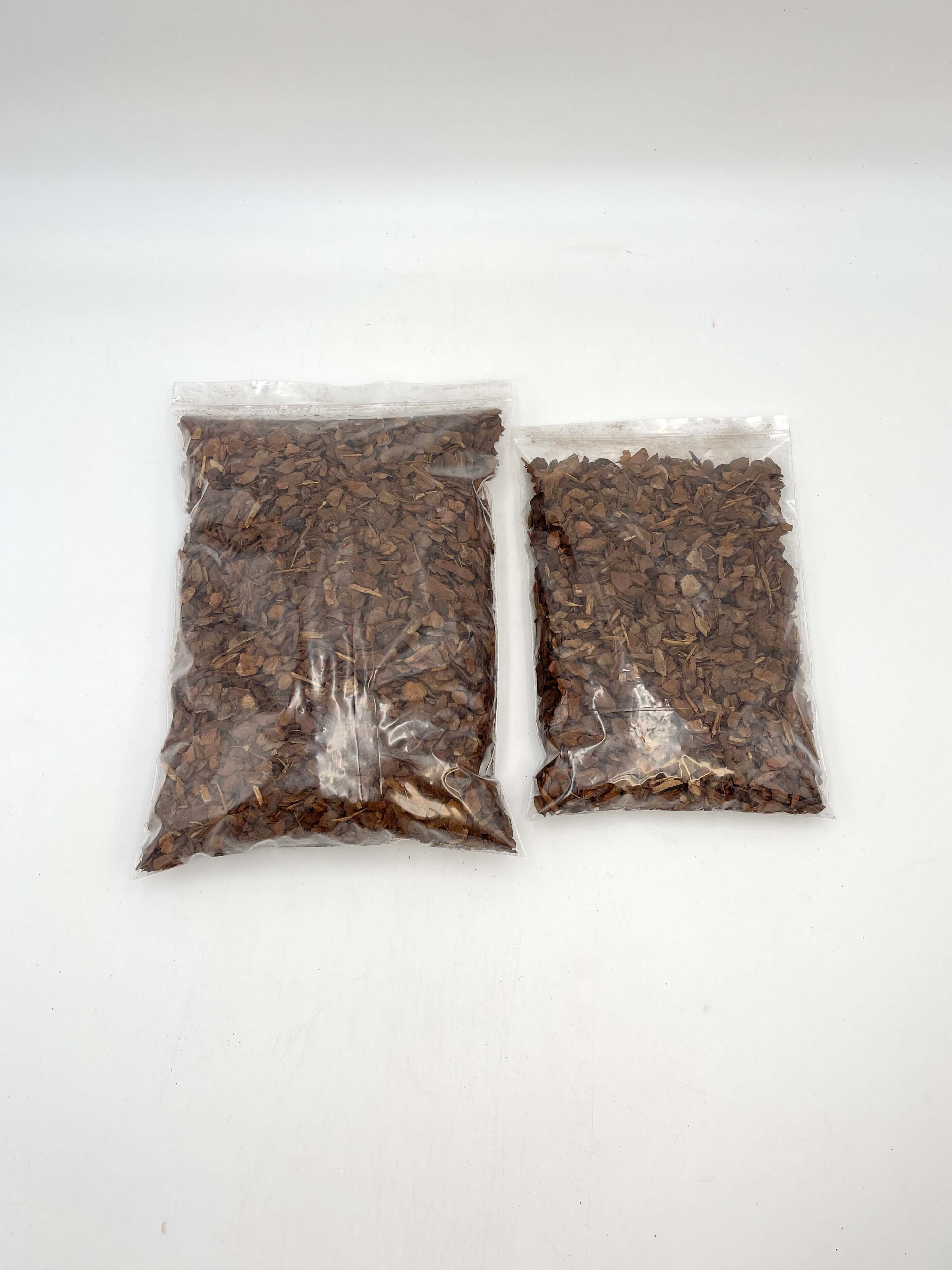 Potting Bark, Pine Bark, 2 VARIED Thickness