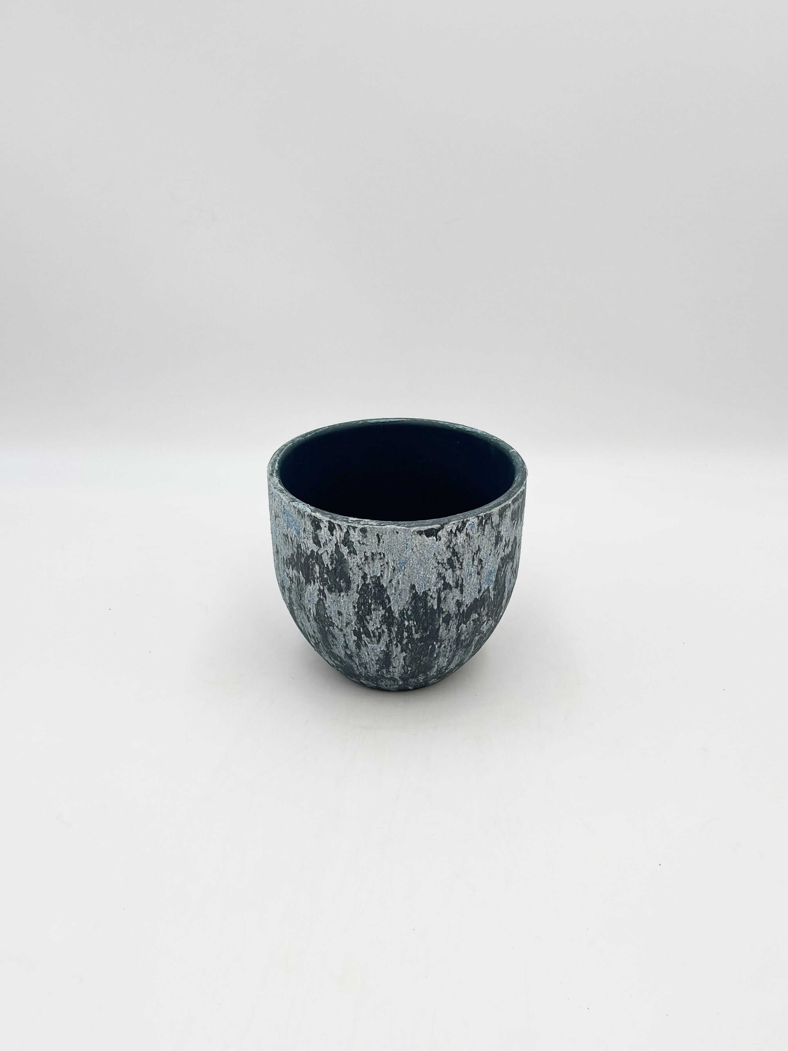 Sem Handmade Ceramic Indoor Plant Pot, Deep Blue