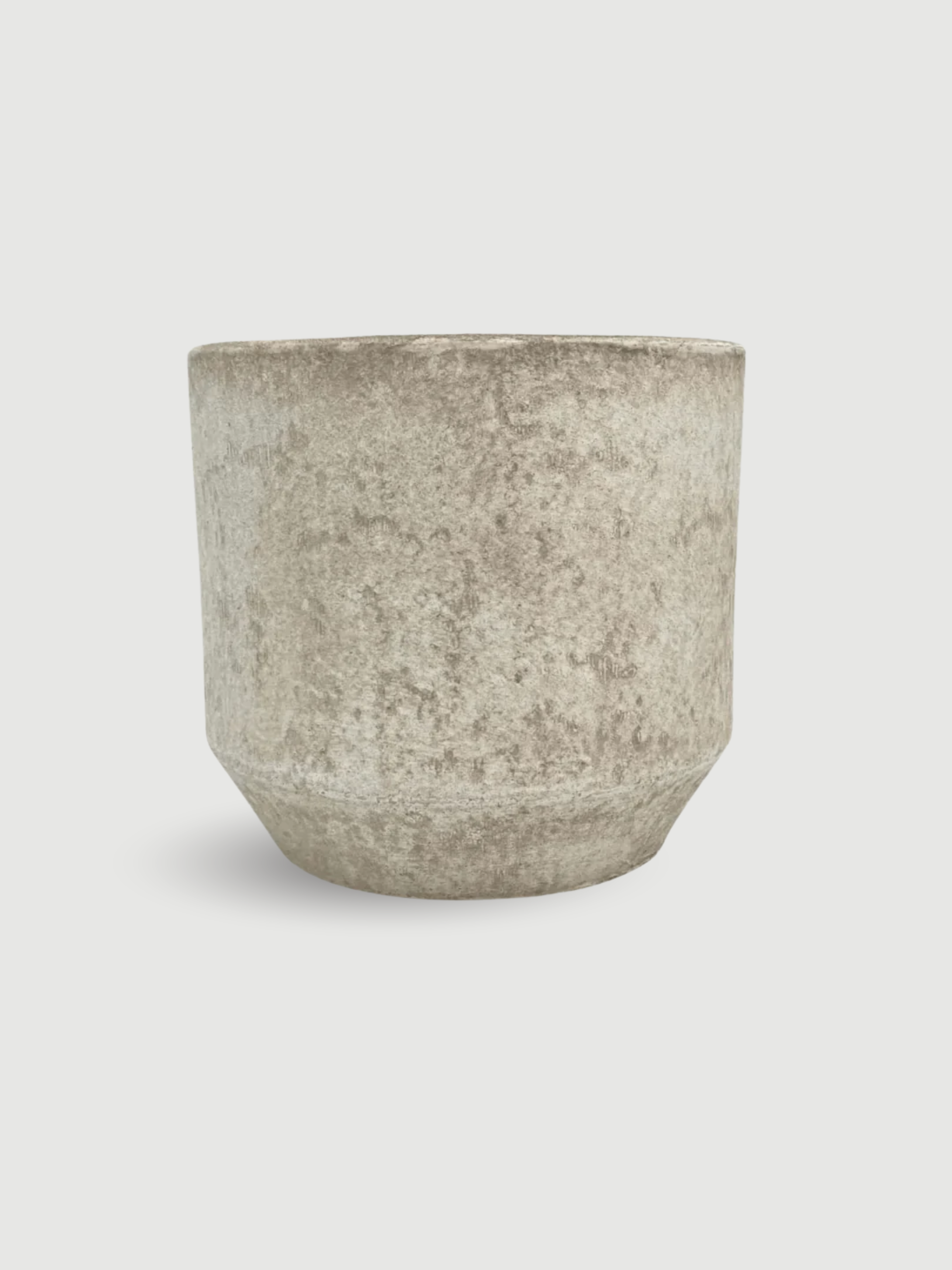 Lars Ceramic Plant Pots, Rustic Beige, Handmade XL, House Plant Pot in Multiple Sizes
