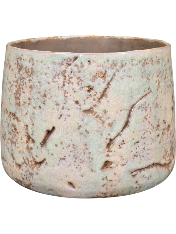 Masha Mint Green Ceramic Plant Pot, Multiple Size, Indoor Planter