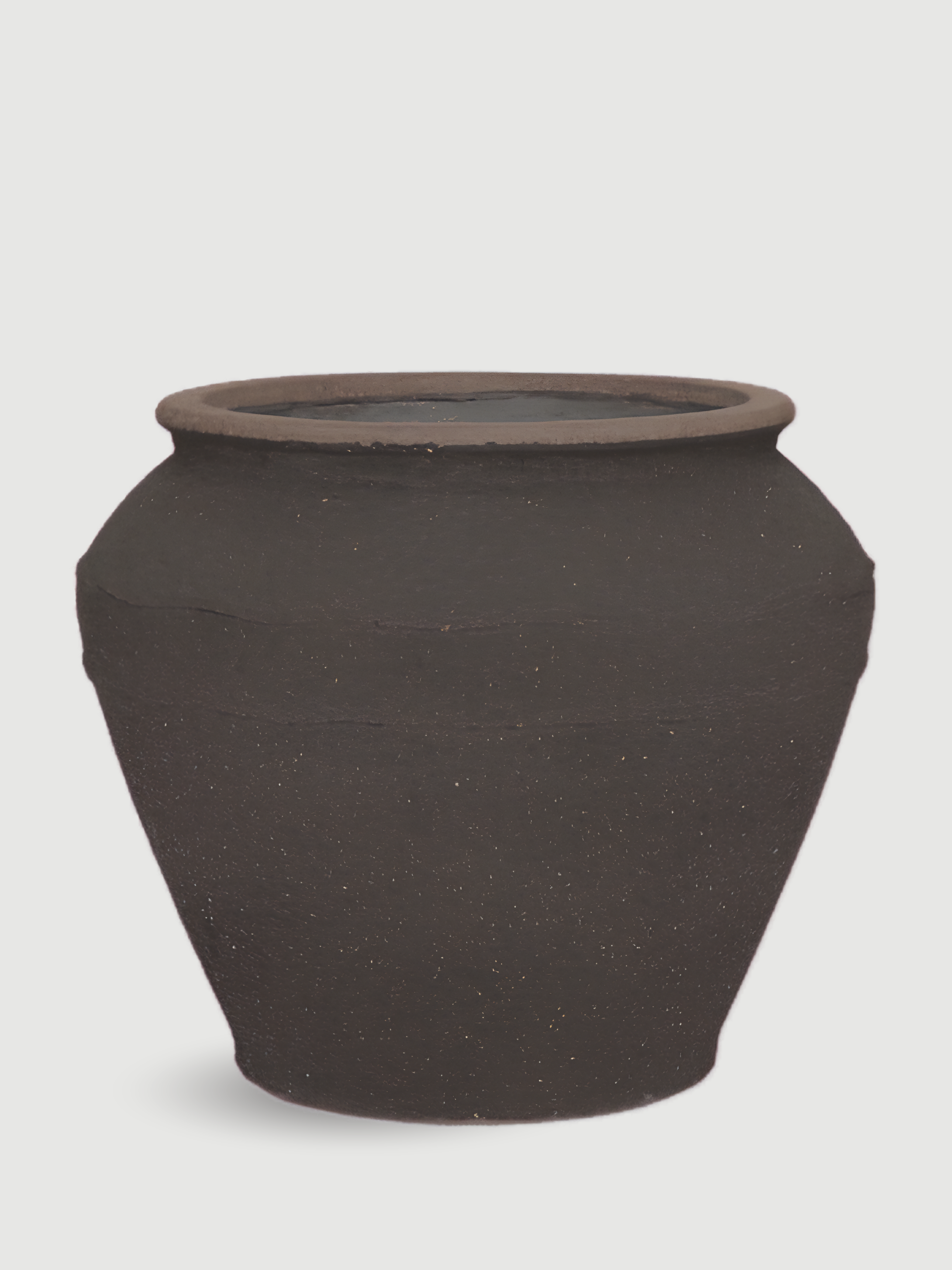 Eros Mediterranean Plant Pot – Umber Brown
