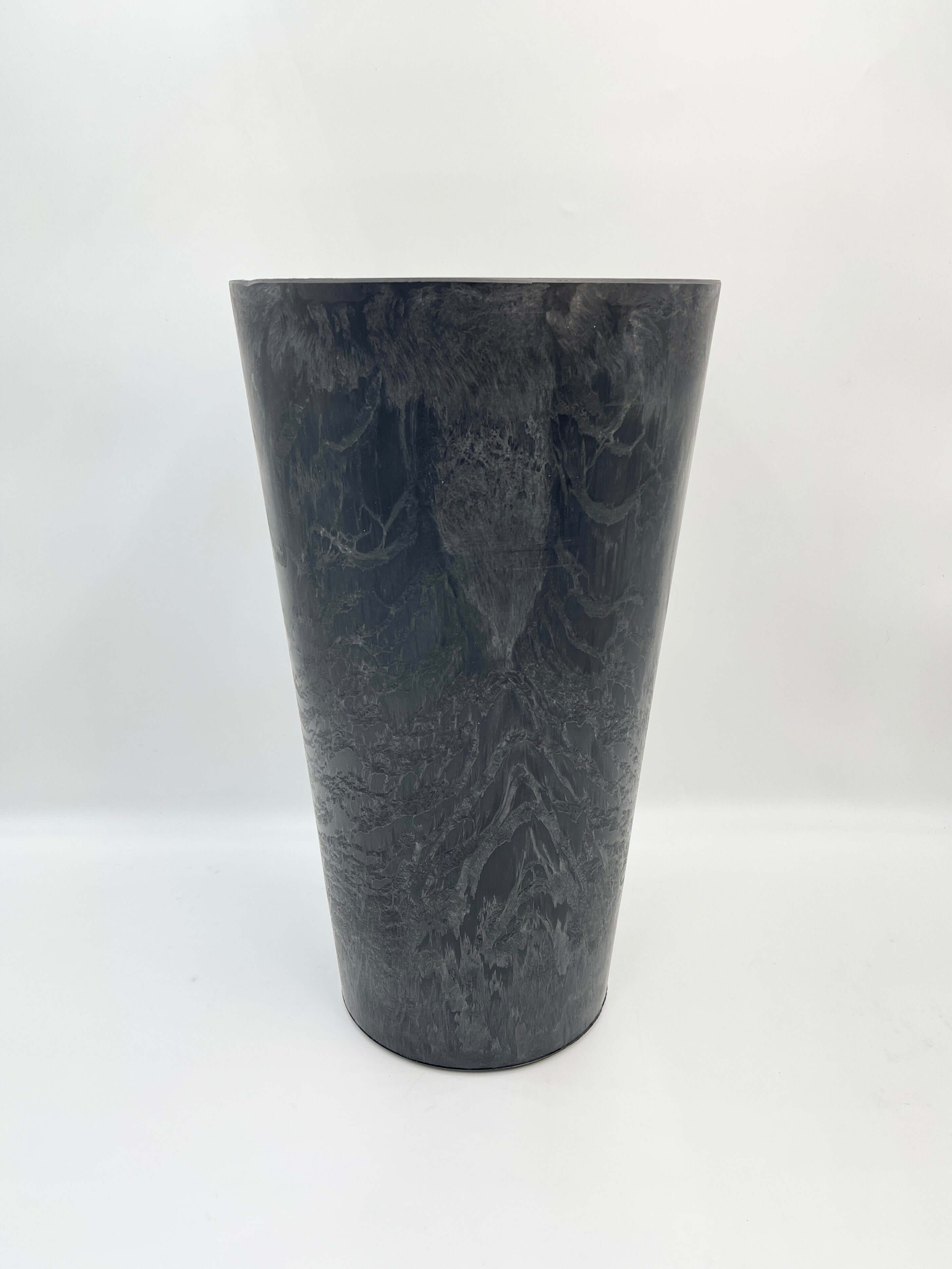 Artstone Claire Vase Plant Pot, Black