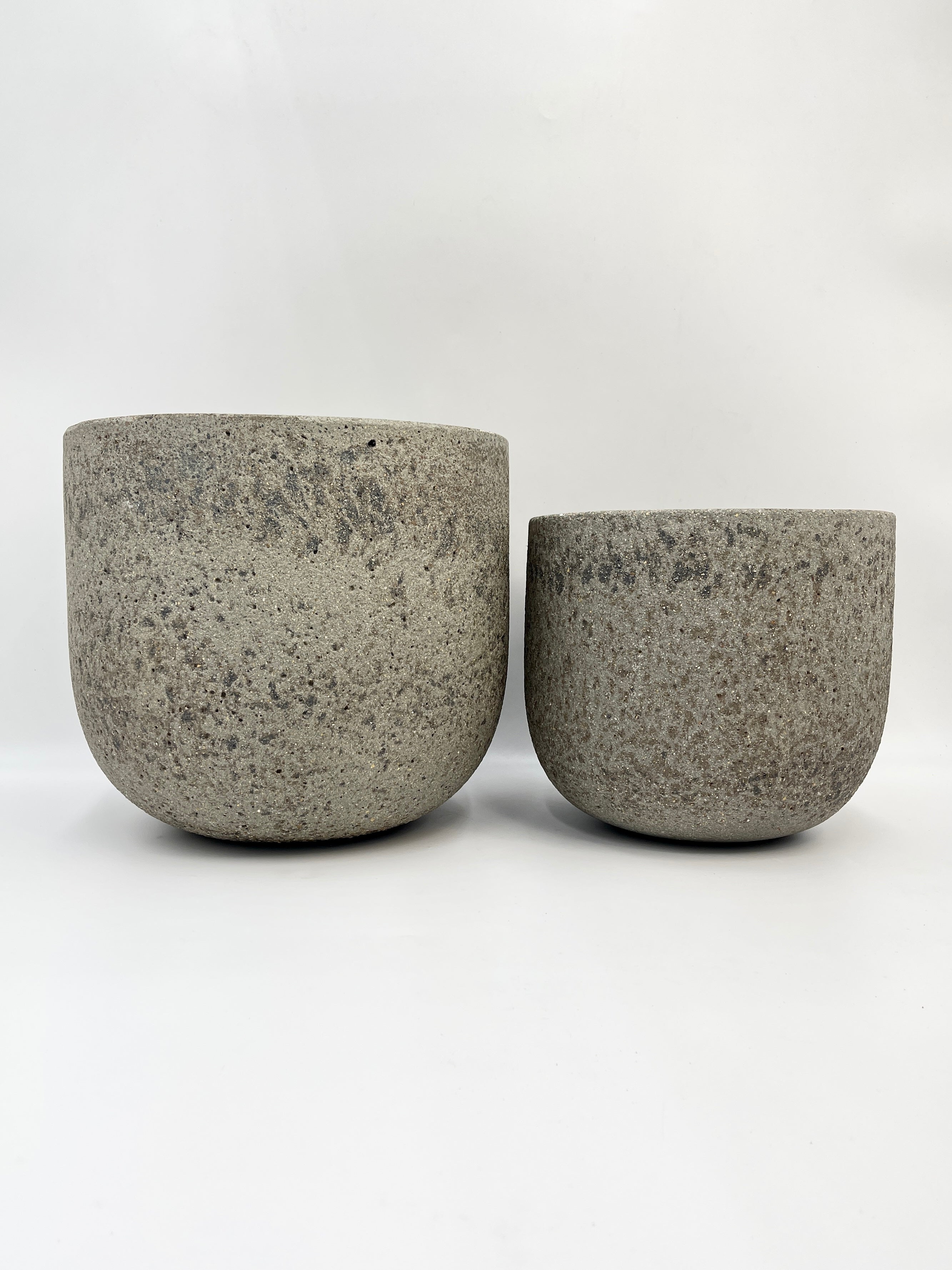 Cody Cement & Stone Plant Pots, Dioriet Grey, Indoor, Outdoor