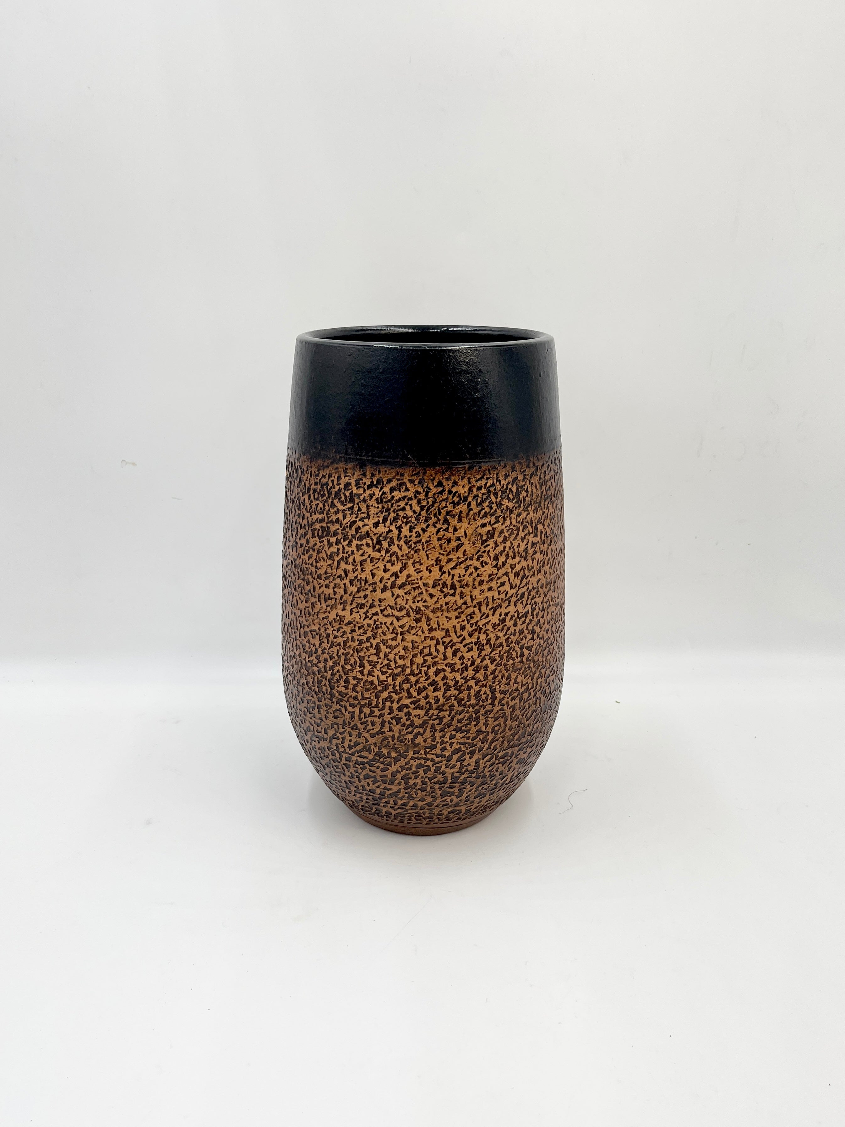 Mya Mocha Ceramic Vase - Minimalist Modern Vase | Elegant Home Décor, H30cm