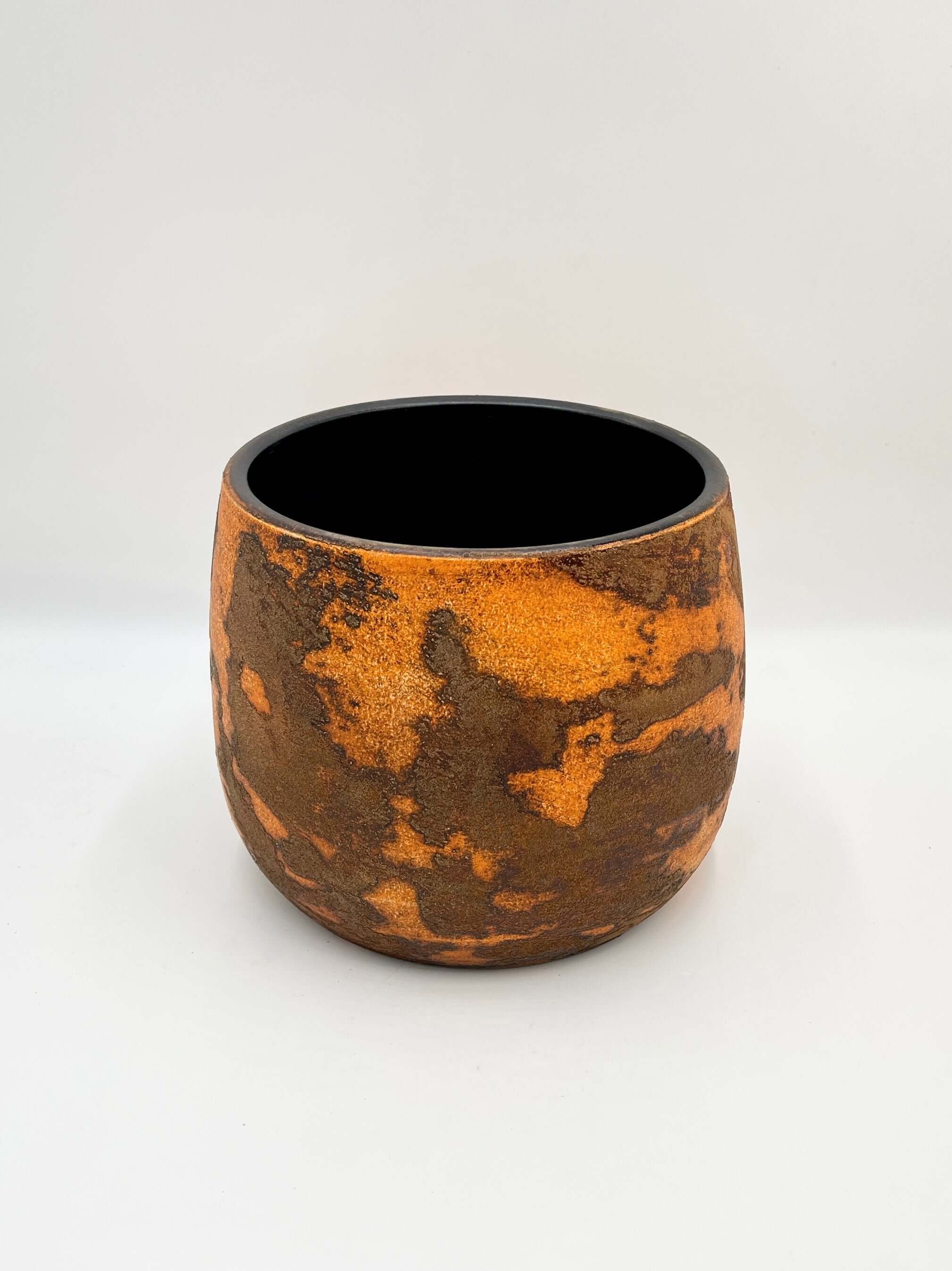 Olaf Ceramic Plant Pot Rust, Orange, Multiple Sizes