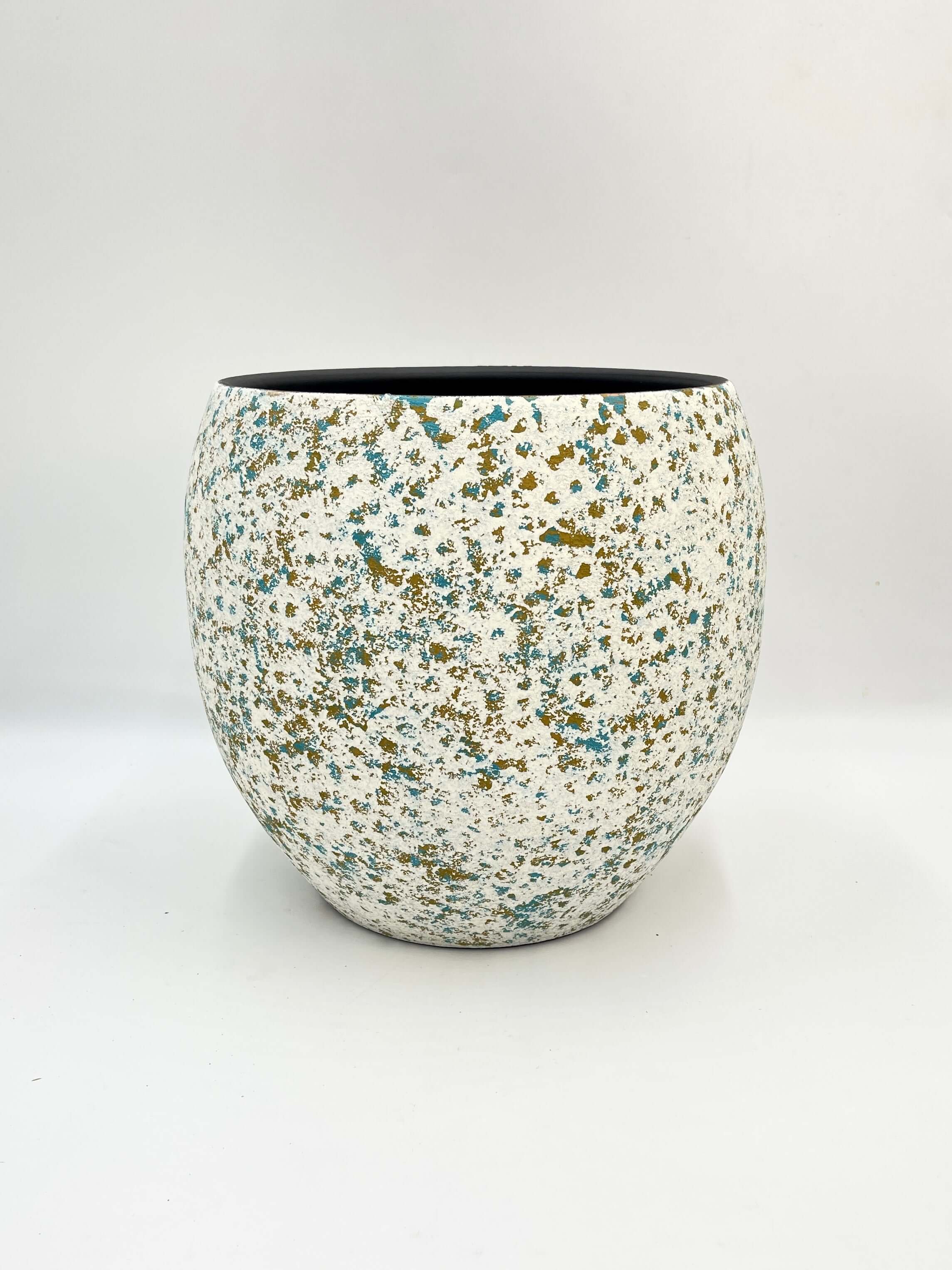 Blue Ceramic Plant Pot Nikai  | Multiple Sizes | Rebel Plants