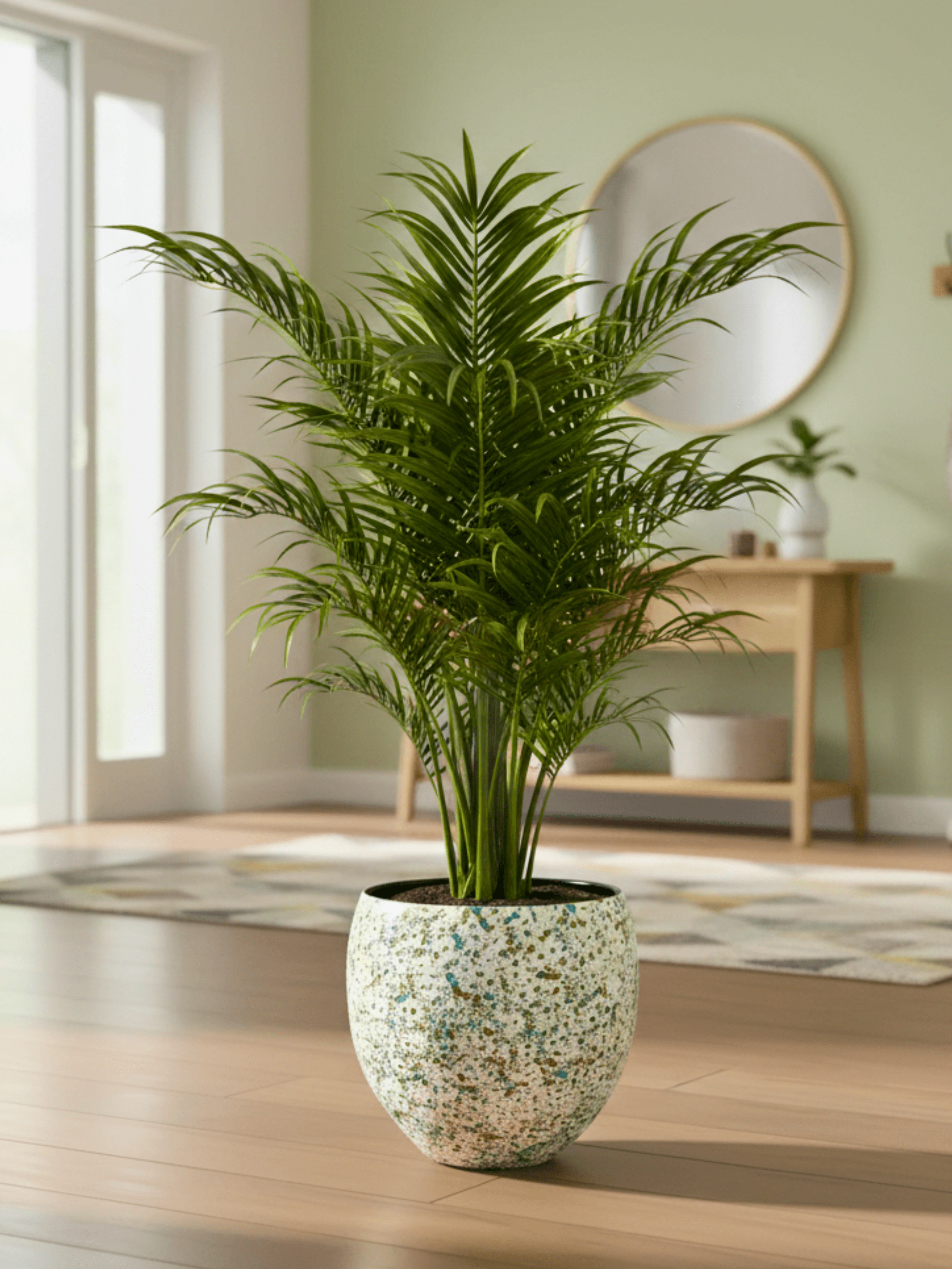 Blue Ceramic Plant Pot Nikai  | Multiple Sizes | Rebel Plants