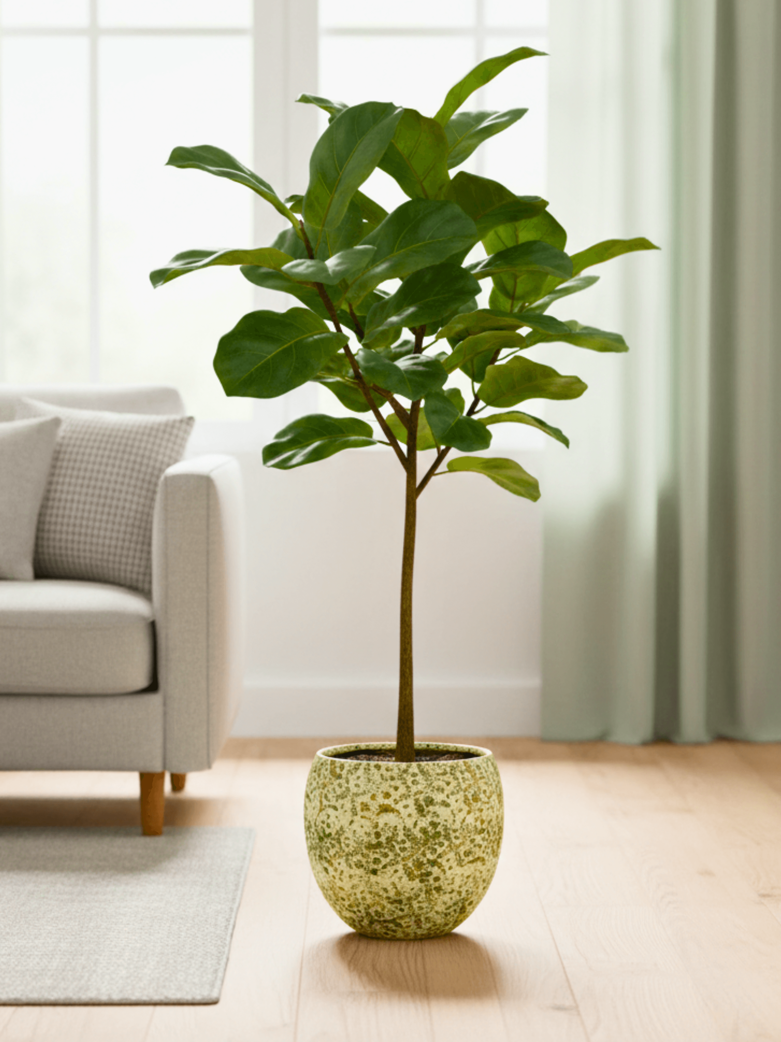 Nikai_Ochre_Yellow_Ceramic_Plant_Pot__Multiple_Sizes__Rebel_Plants