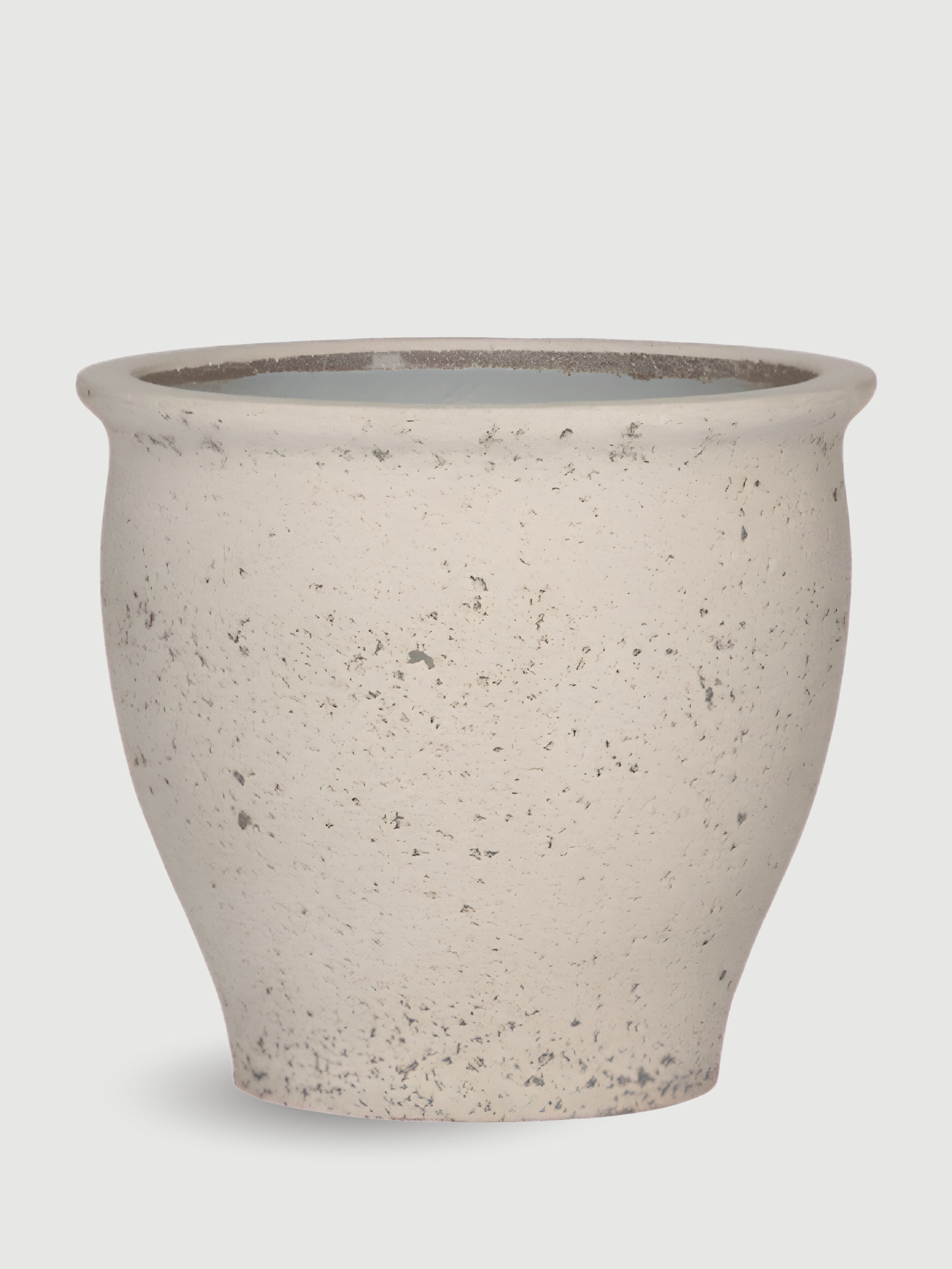 Poseidon Mediterranean Plant Pot – Chalk White