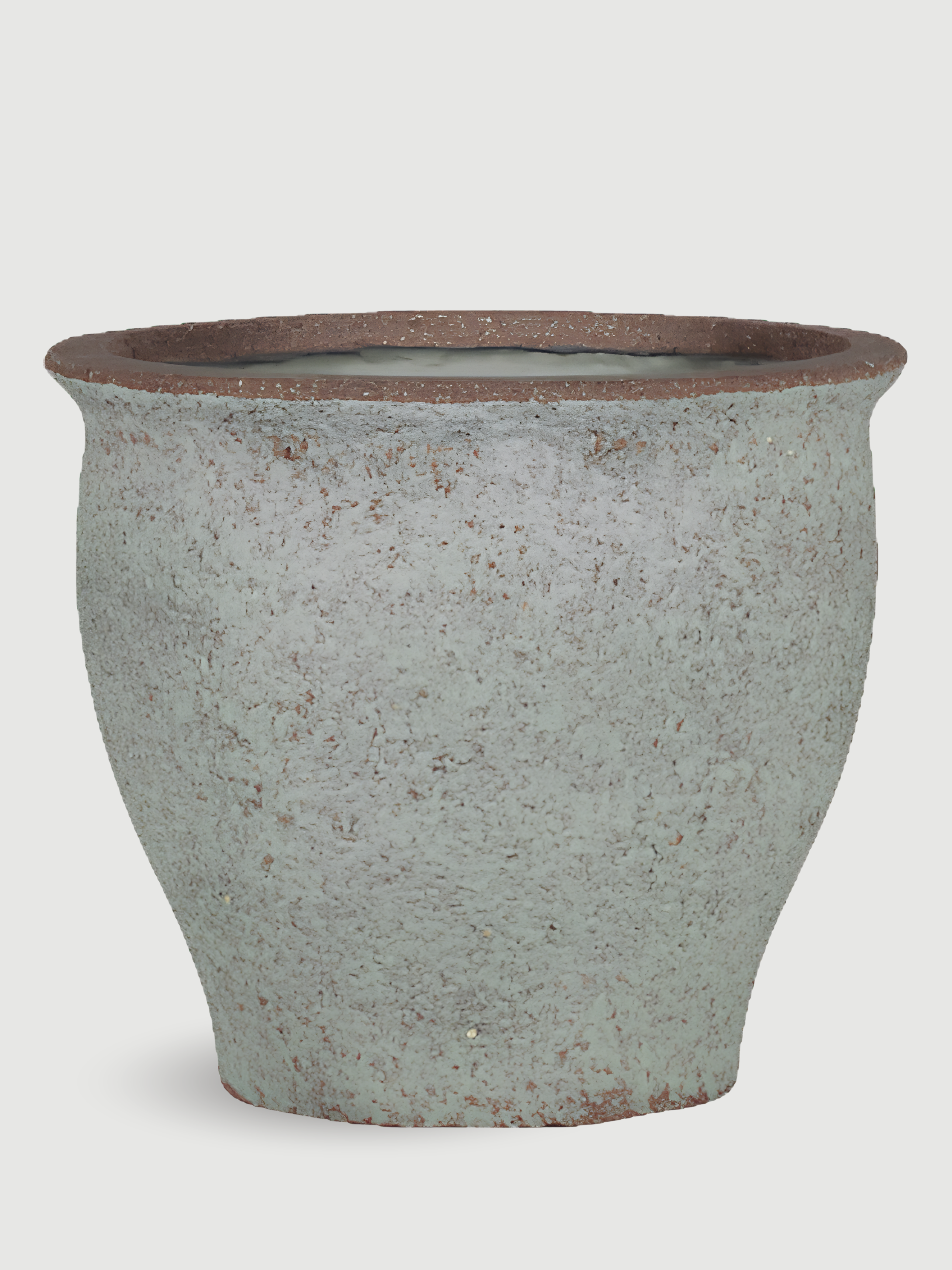 Poseidon Mediterranean Plant Pot – Rustic Green