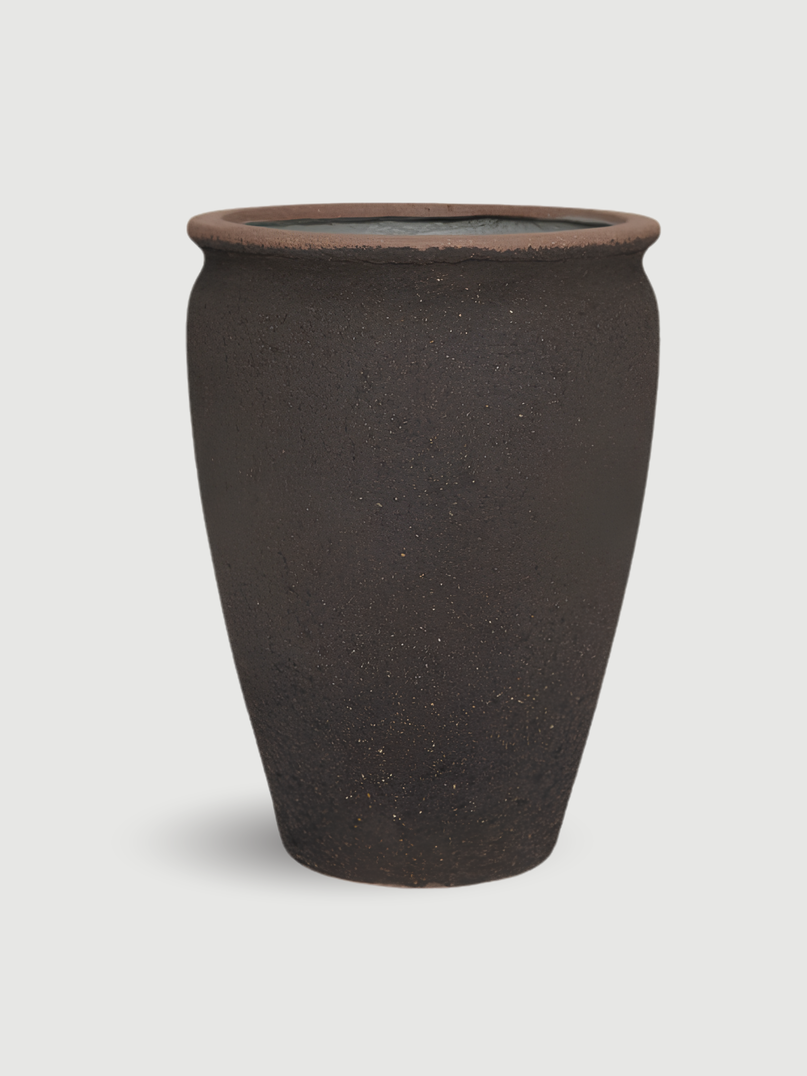 Artemis Plant Pot, Umber Brown, Indoor & Outdoor Mediterranean Collection