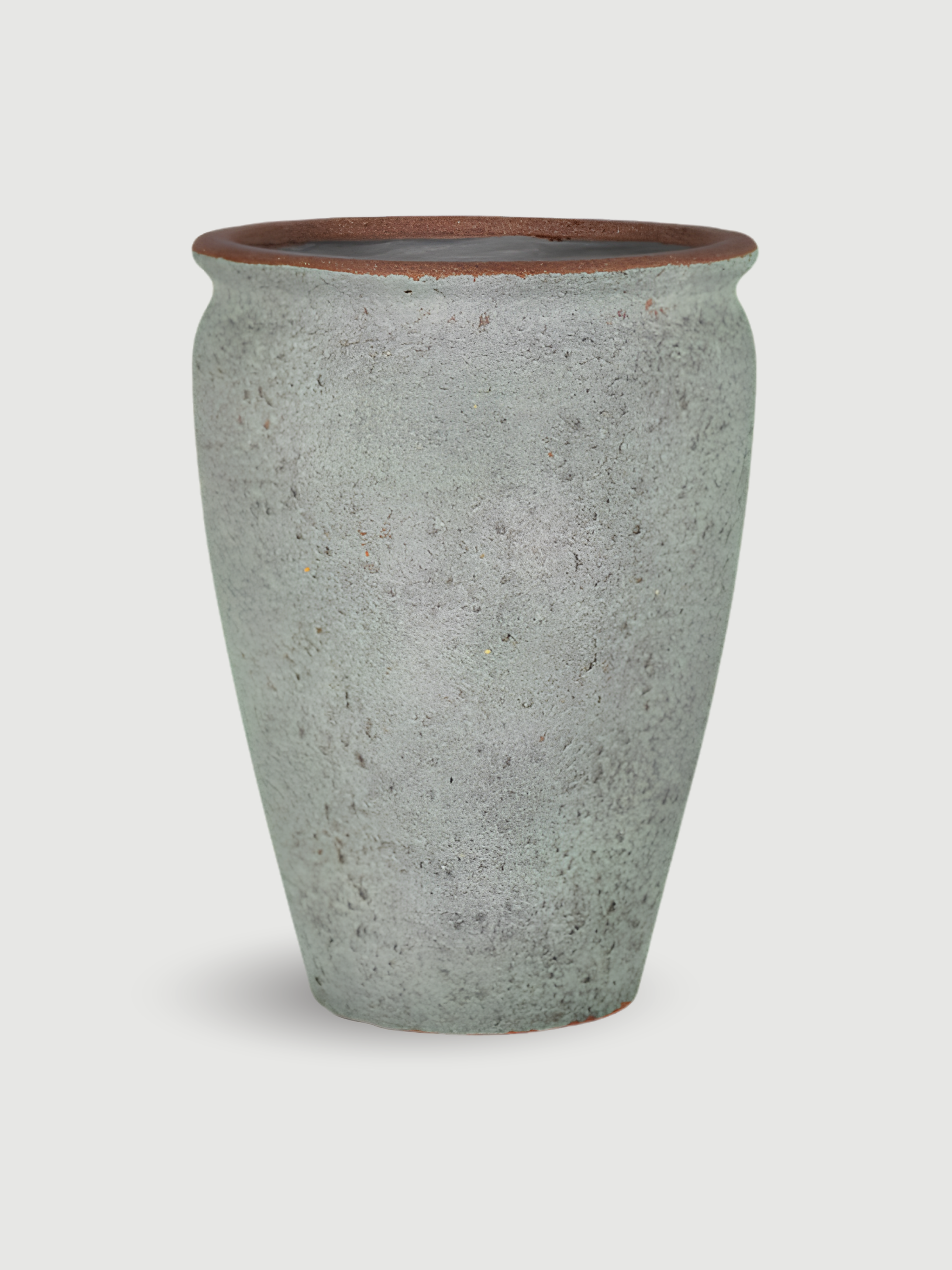 Artemis Plant Pot, Rustic Green, Indoor & Outdoor Mediterranean Collection