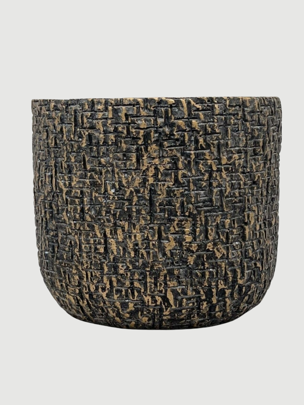 Maxim Shiny Ceramic Pots, Earth, House Plant Pot in Multiple Sizes
