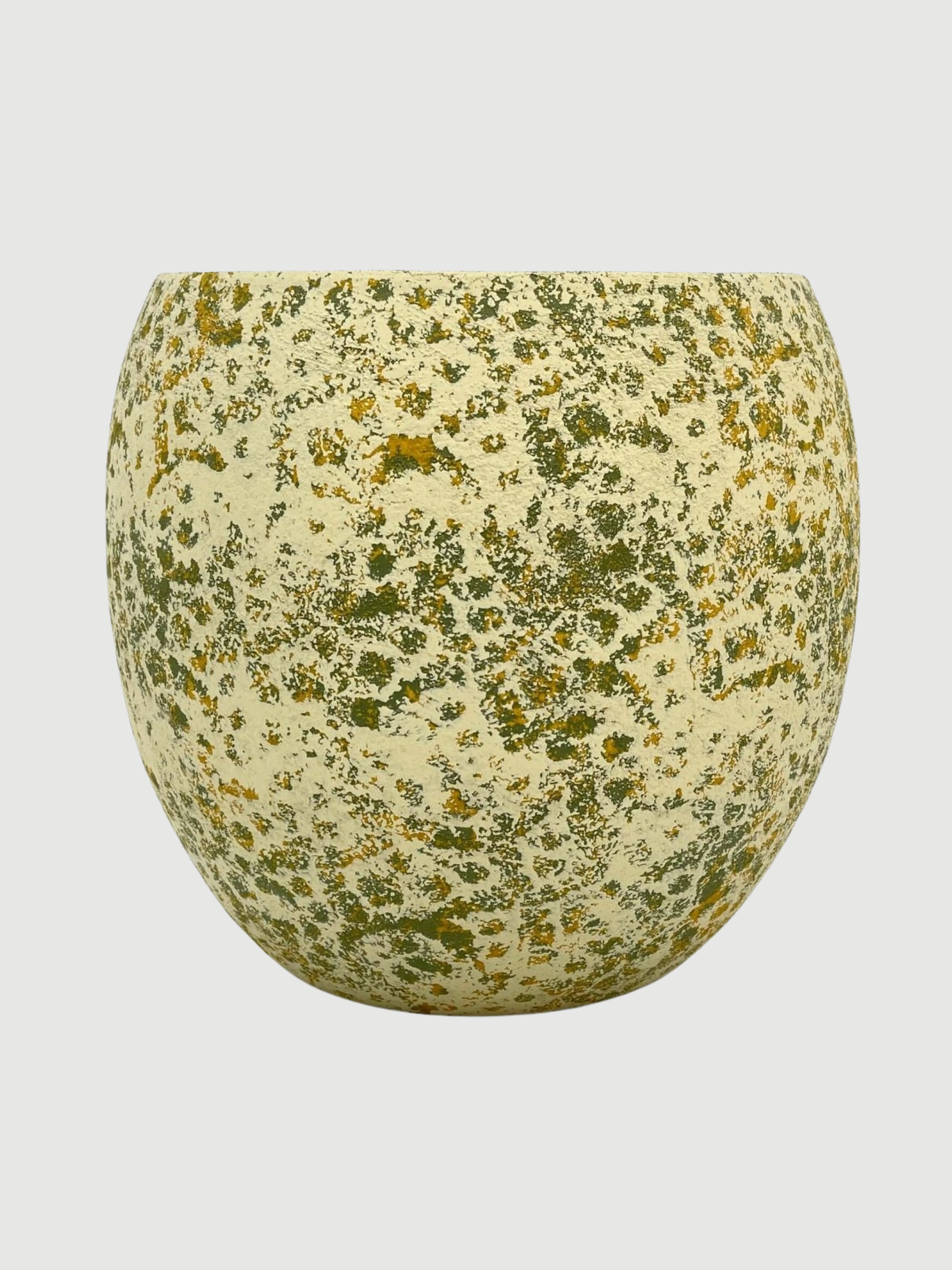 Nikai Ochre Yellow & Green Ceramic Plant Pot | Multiple Sizes | Rebel Plants
