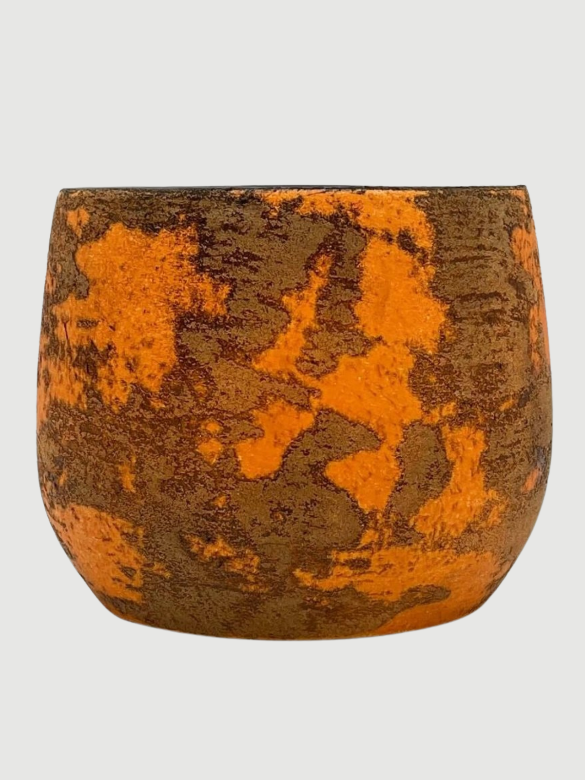Olaf Ceramic Plant Pot Rust, Orange, Multiple Sizes