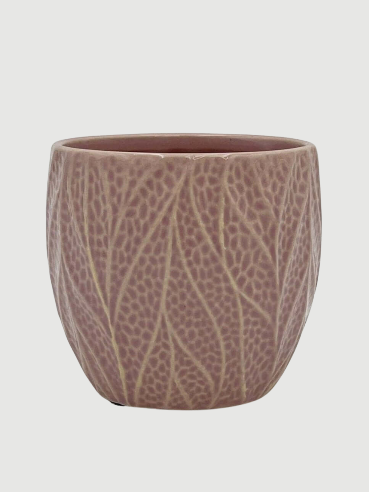 Ceramic Plant Pots, 7cm - 10cm, Pink House Plant Pots