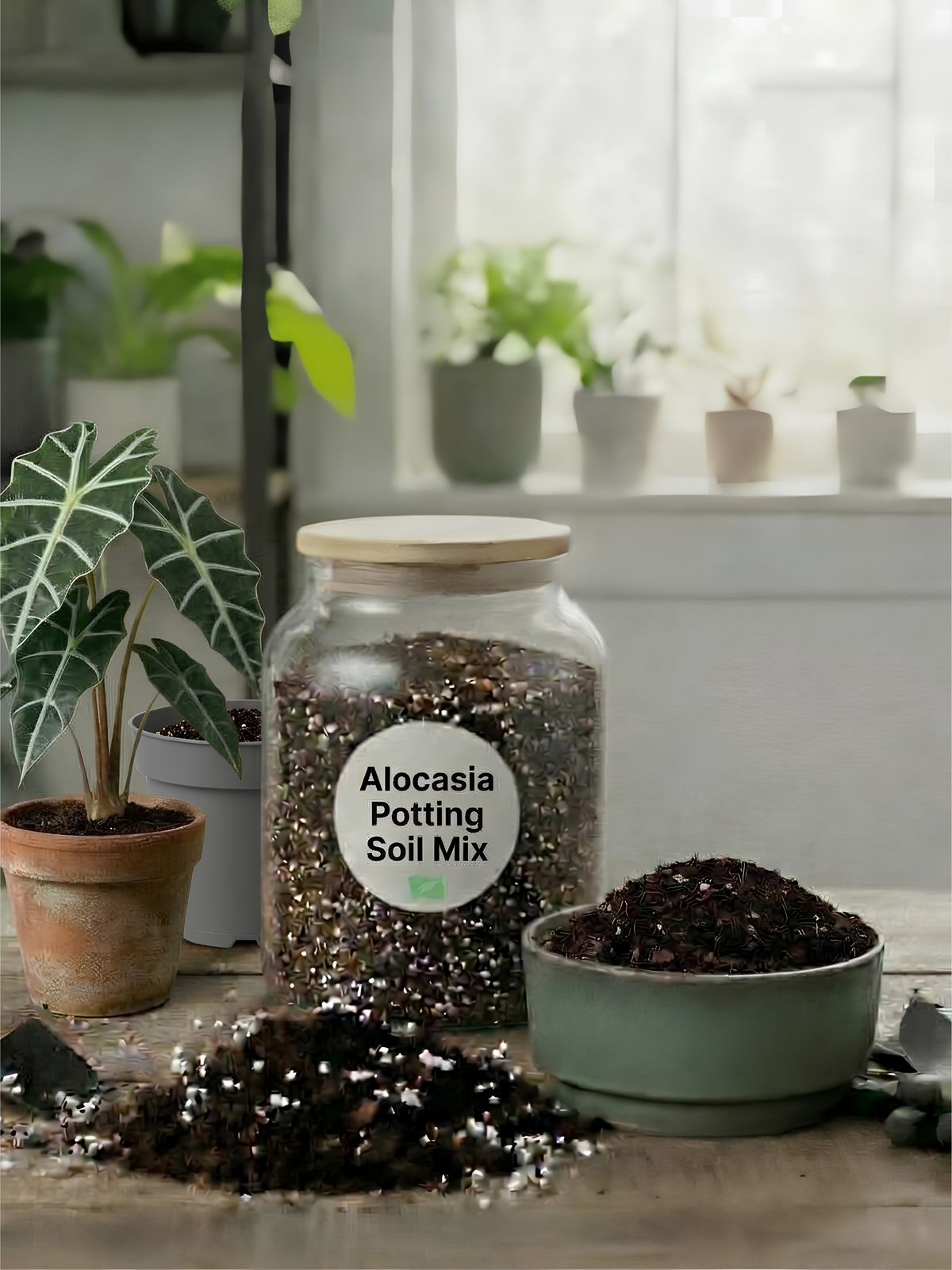 Premium Alocasia Potting Soil Mix