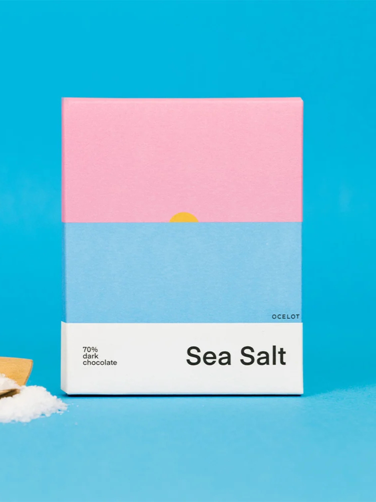 Organic Dark Chocolate bar, Sea Salt | Plant Gift Add-On (70g)