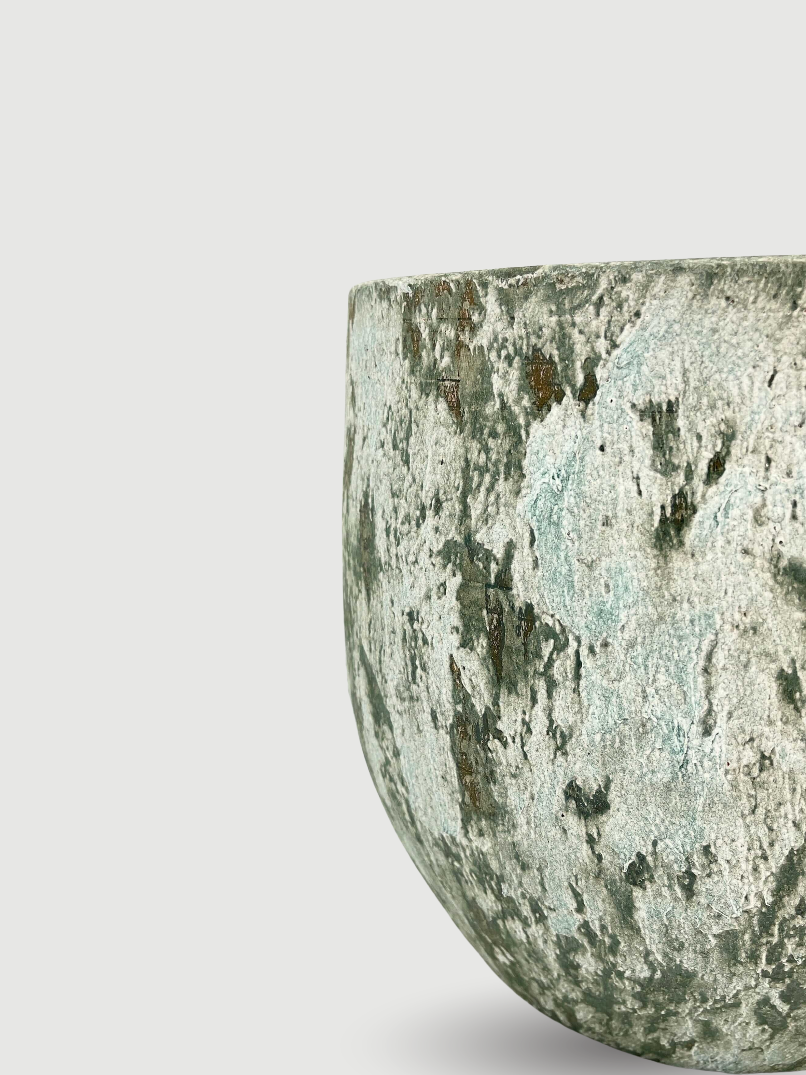 Sem_Handmade_Rustic_Ceramic_Indoor_Plant_Pots_in_Multiple_Sizes_Green