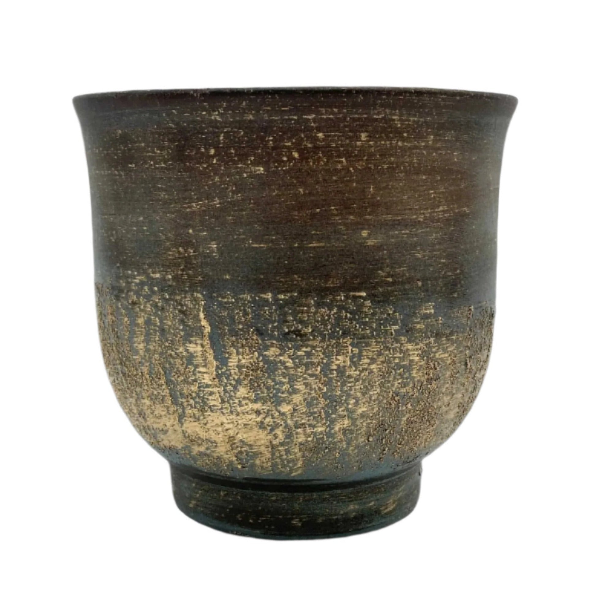 Aico Large Ceramic Plant Pots, Blue, House Plant Pot in Multiple Sizes